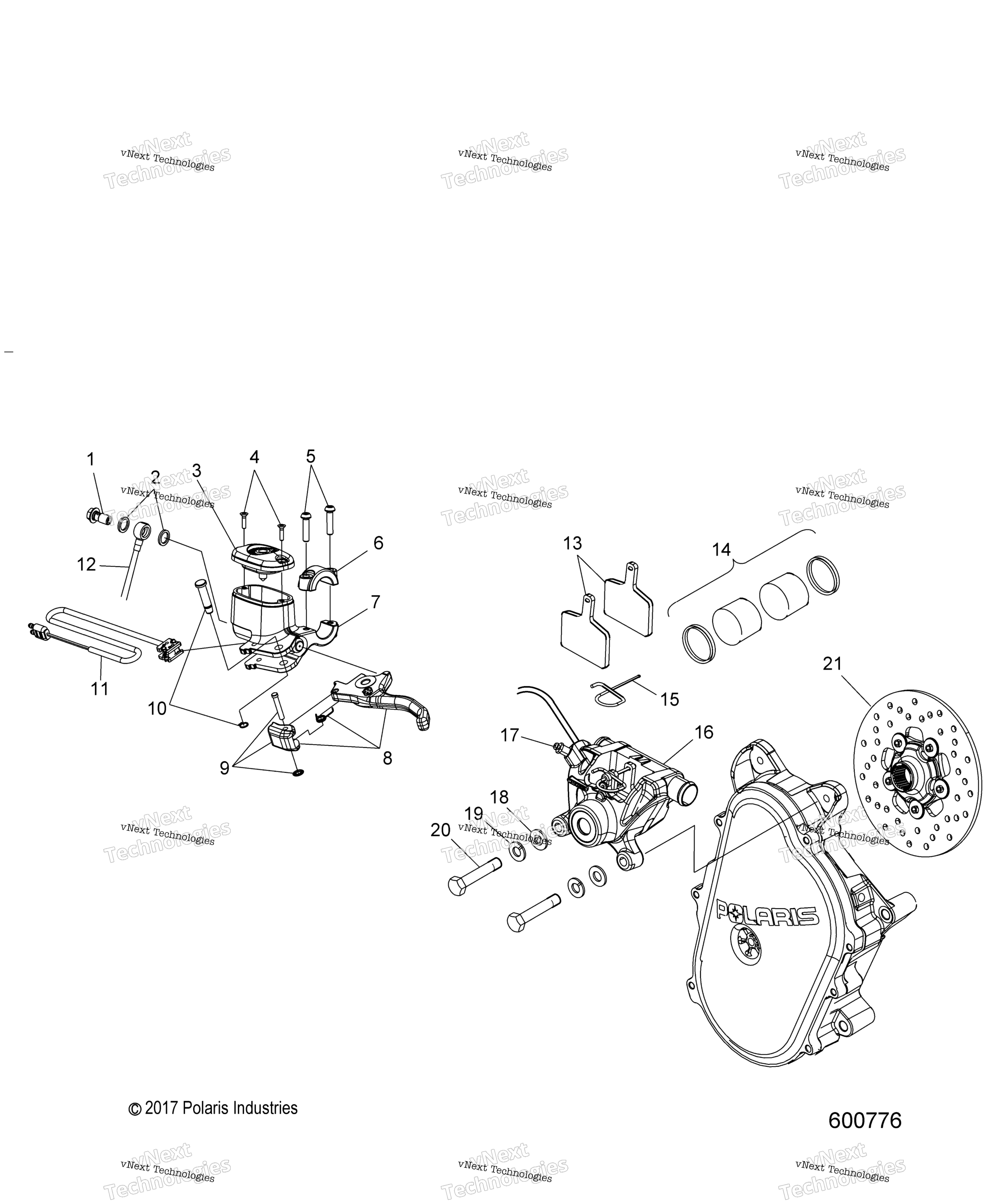 Brakes, тормоз System S21mdx6dsa / 6Dea