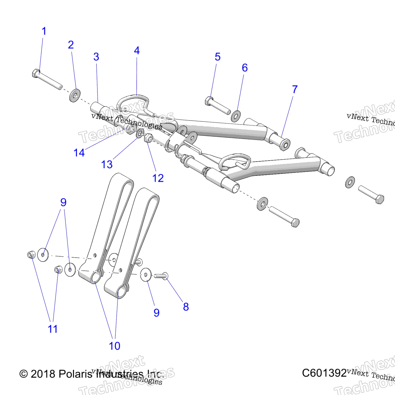 Suspension, Torque Arm, передний S21mdx6dsa / 6Dea