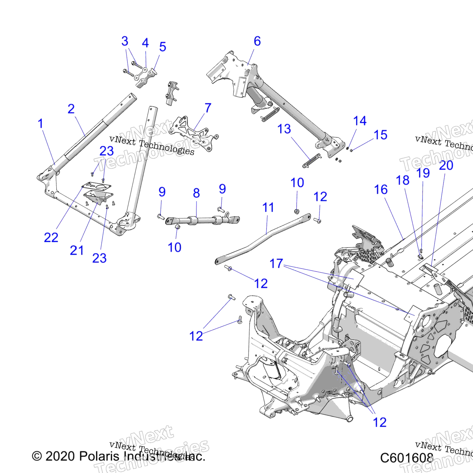 Chassis, Chassis Asm. & Over Structure All опции