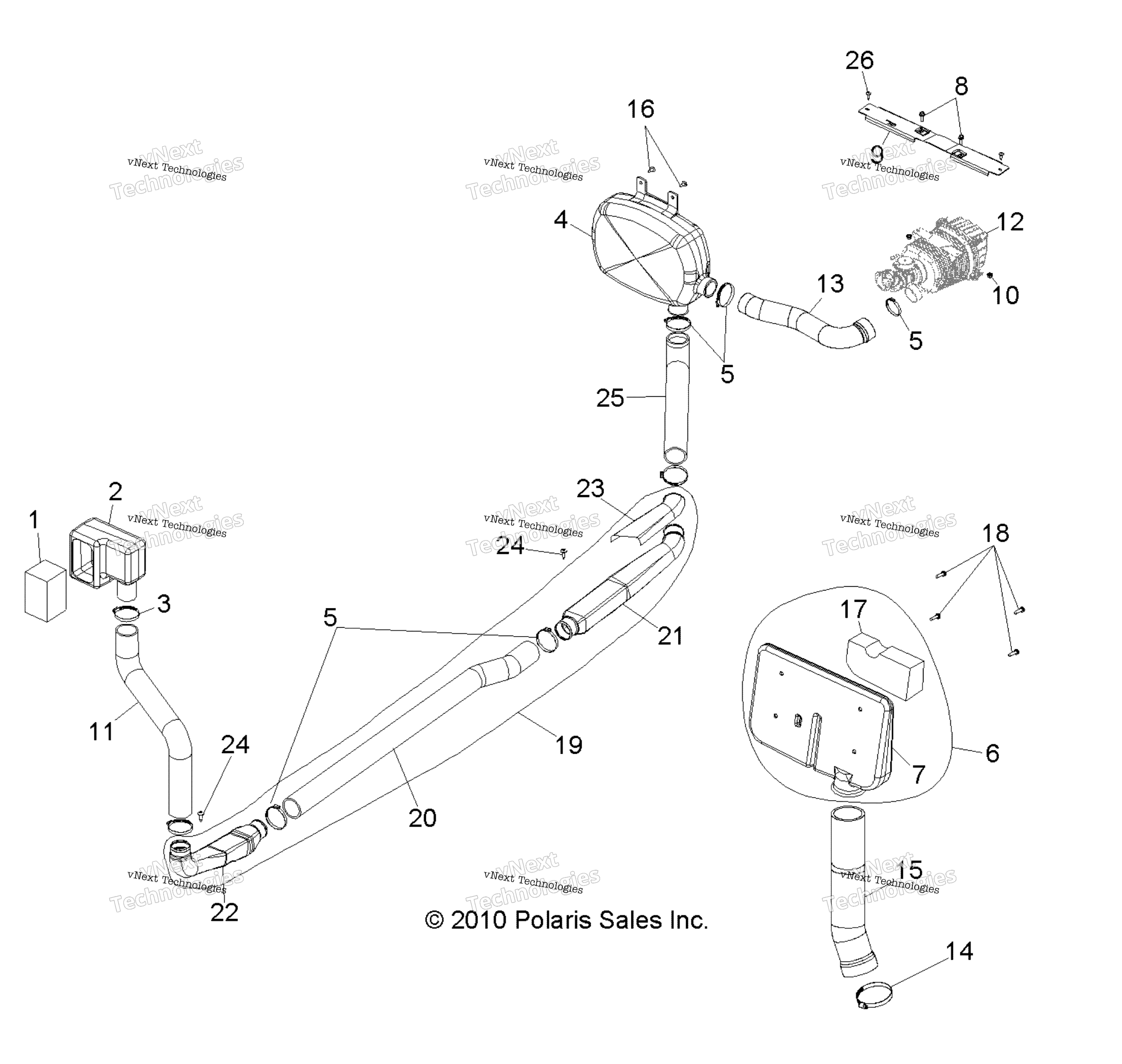 Engine, сцепление Воздушный впуск R13wh76ag / Ar / Eah / Eai / Kg
