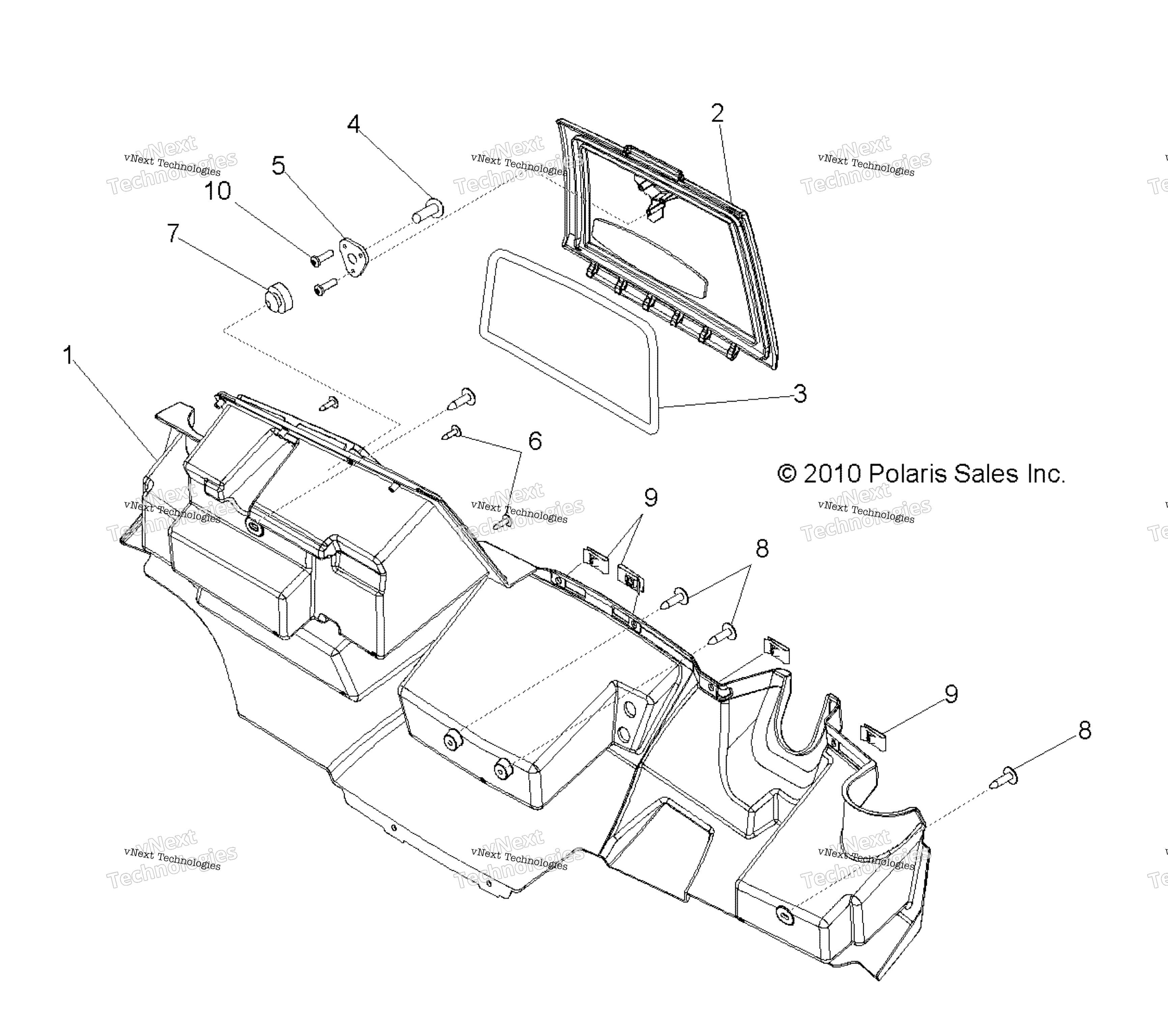 Body, Glove Box Storage / Eac