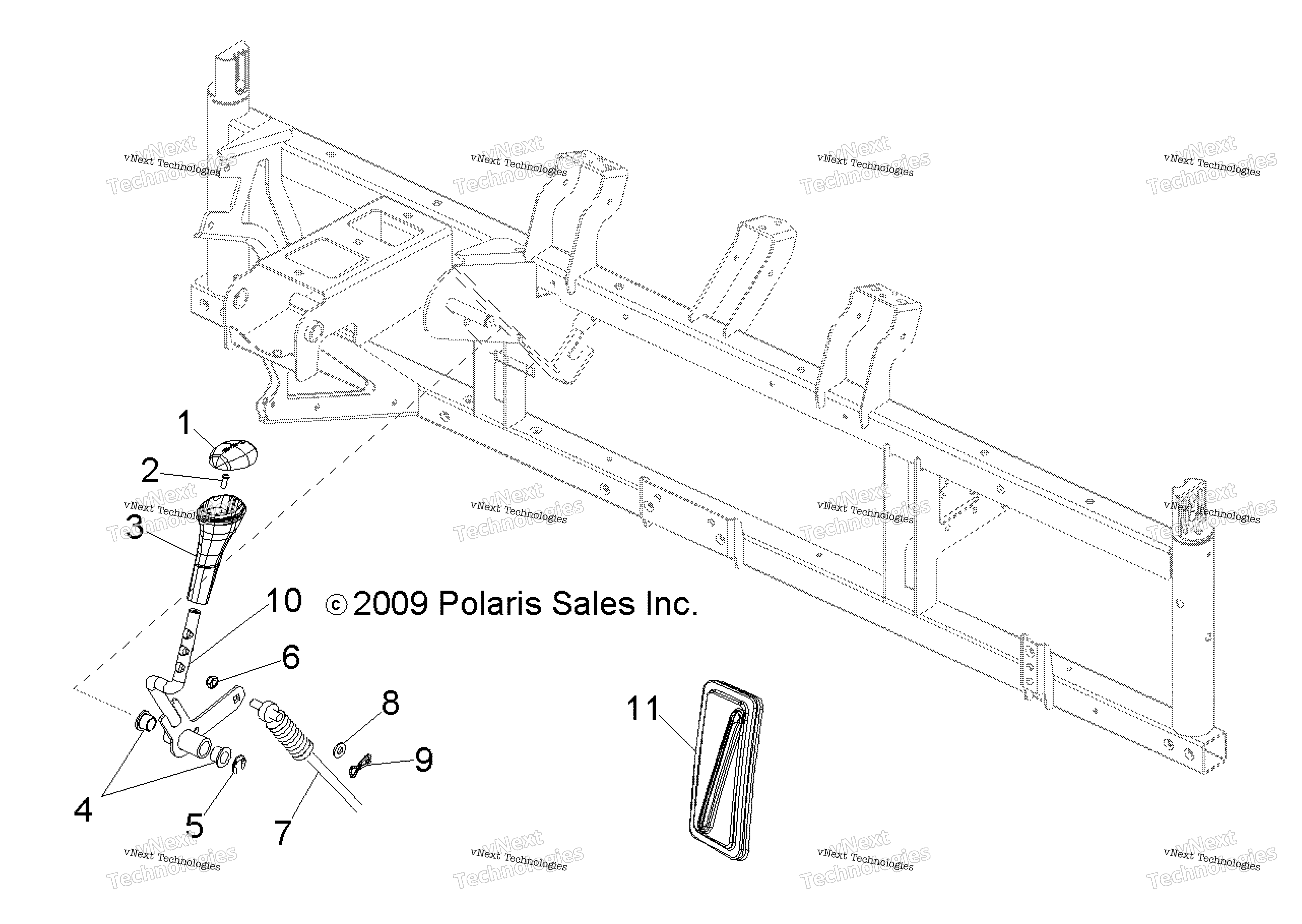 Привод Train, Gear Selector /Eac