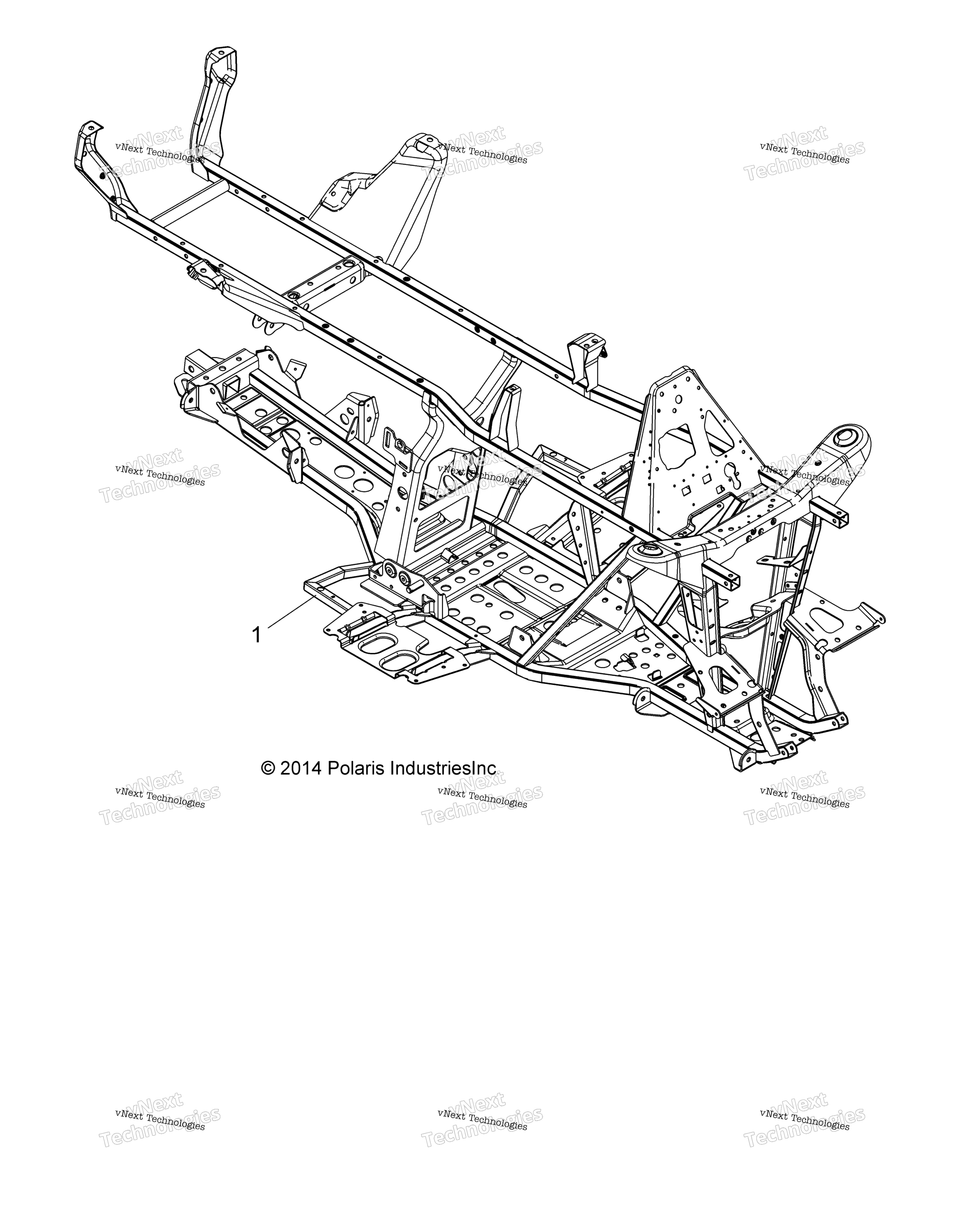 Chassis, рама A17ses57c1 / C2 / C7 / Cl / E1 / E2 / E7 / El / Set57c1 / C2 / E1 / E2