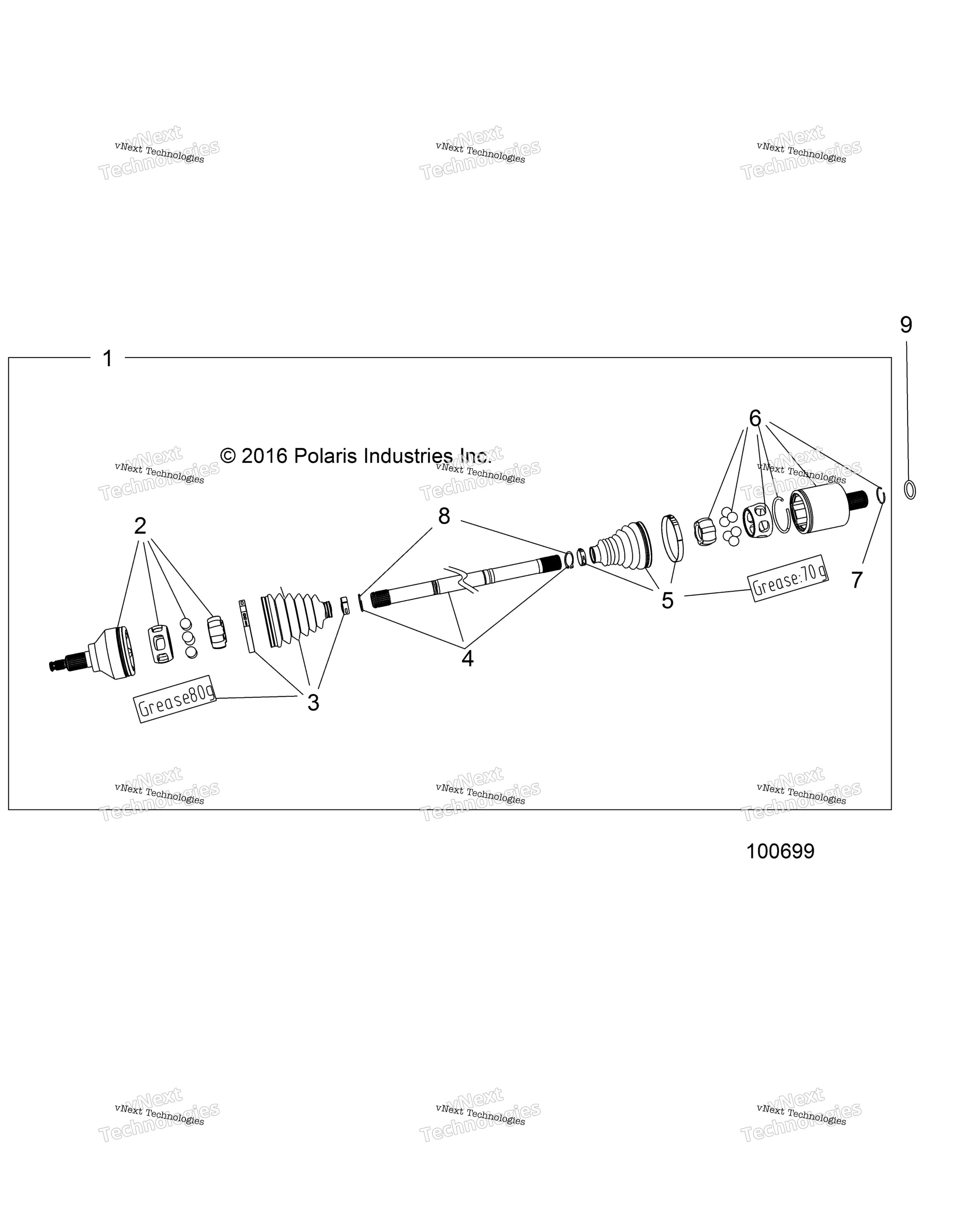 Трансмиссия, задний кардан A17ses57c1/C2/C7/Cl/E1/E2/E7/El/Set57c1/C2/E1/E2