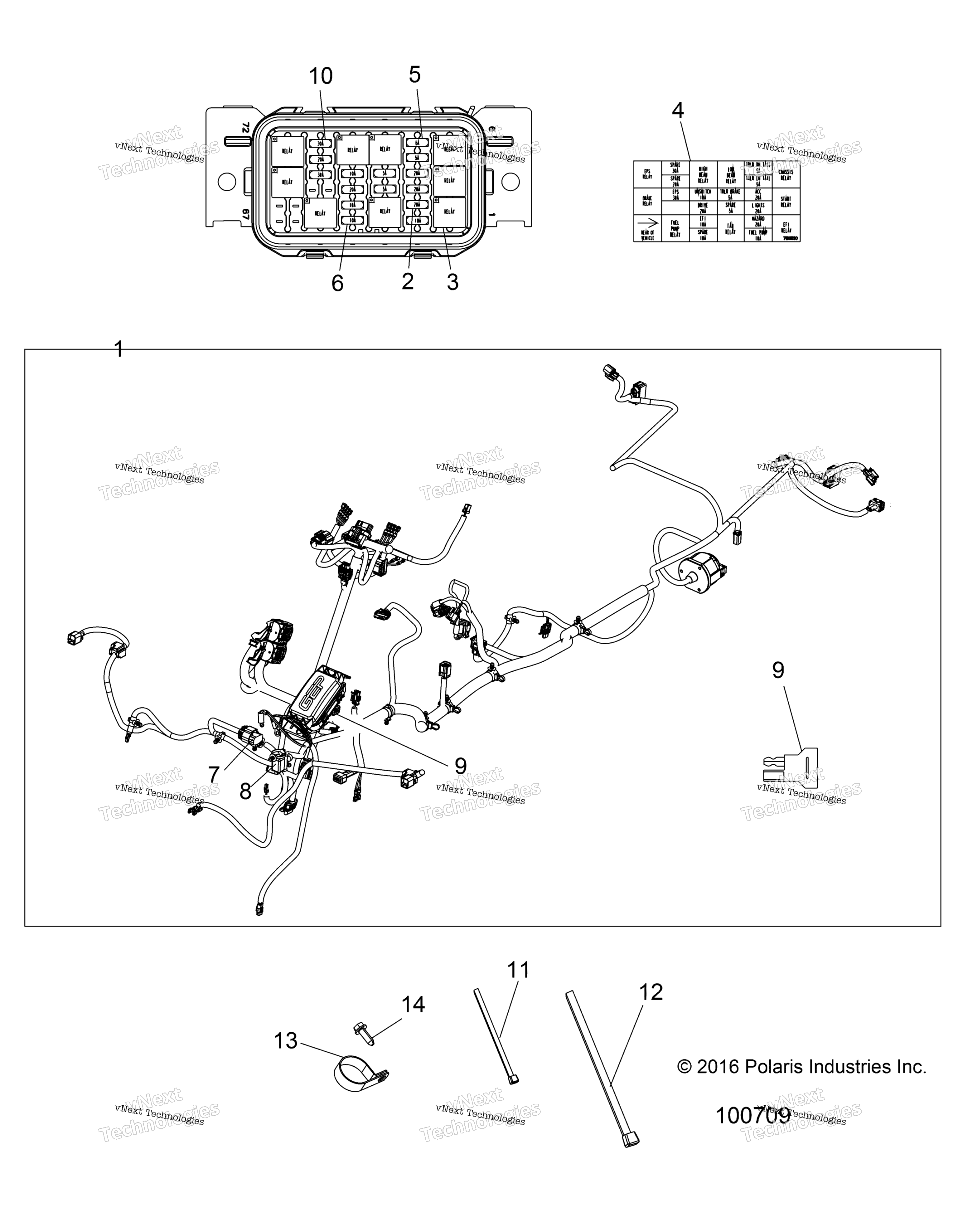 Электрооборудование, жгут проводов A17ses57c1/C2/C7/Cl/E1/E2/E7/El/Set57c1/C2/E1/E2
