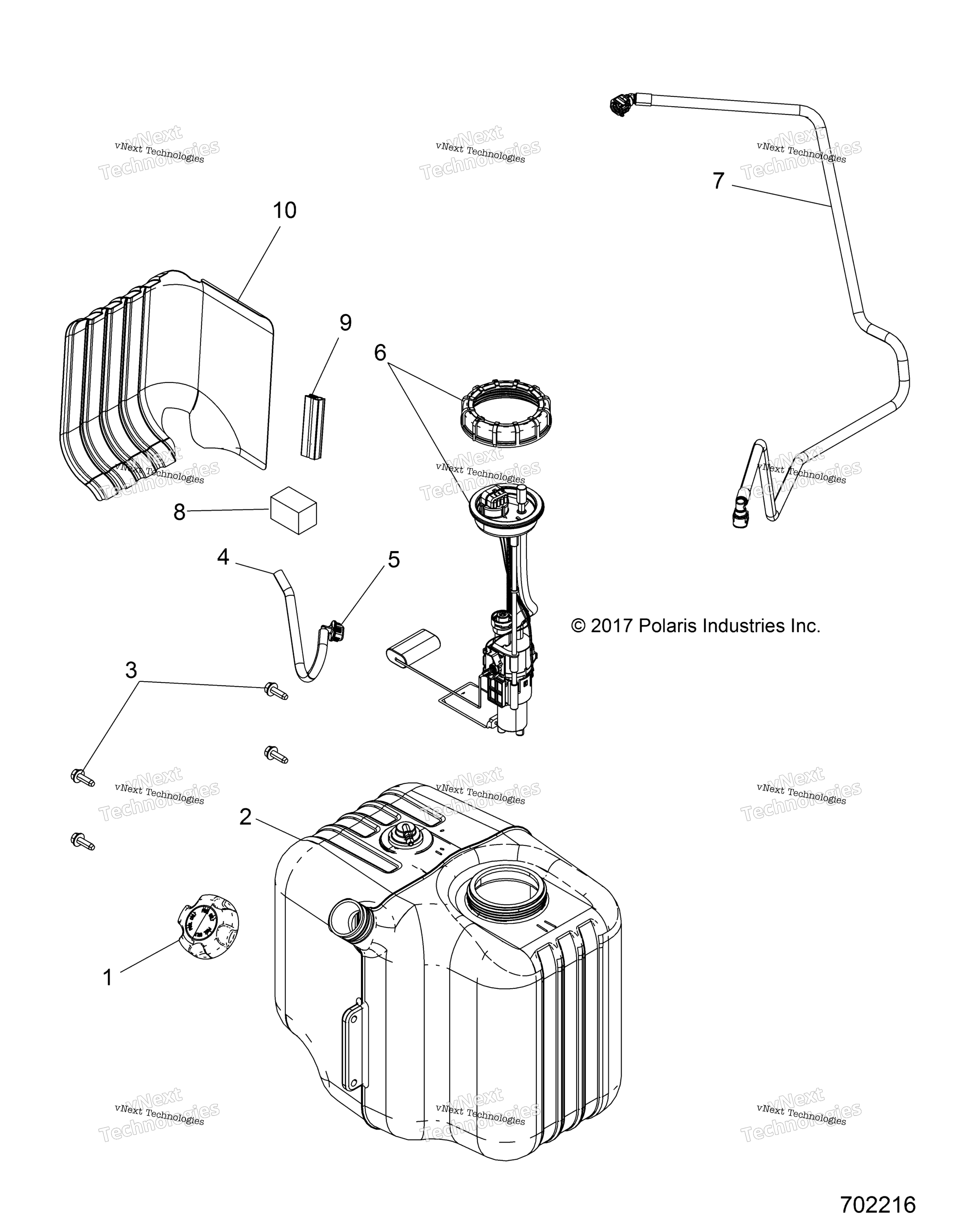 Кузов, топливный бак Asm. R18rca57a1/B1/A4/B4/B1/N1