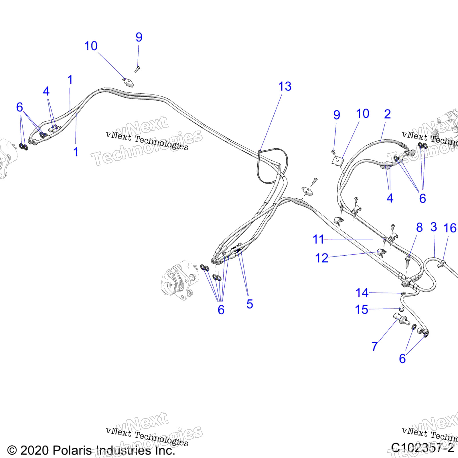 Brakes, тормоз Lines, задний A21s6e57a1 / 3A1