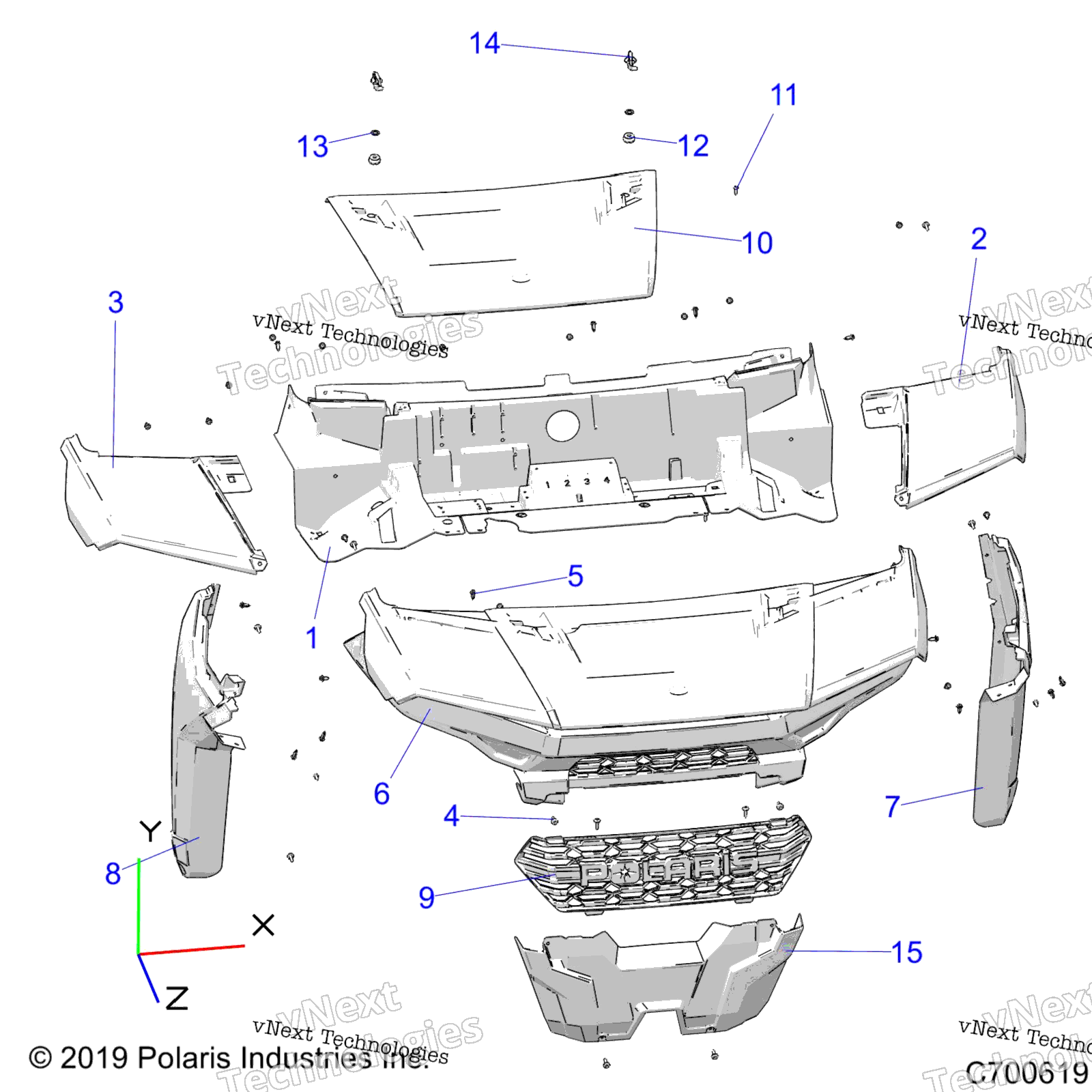 Body, Hood и передний Facia R20taa99a1 / A7 / B1 / B7 / E99a1 / A7 / A9 / Am / As / Az / B1 / B7 / B9 / Bm / Bs / Bz