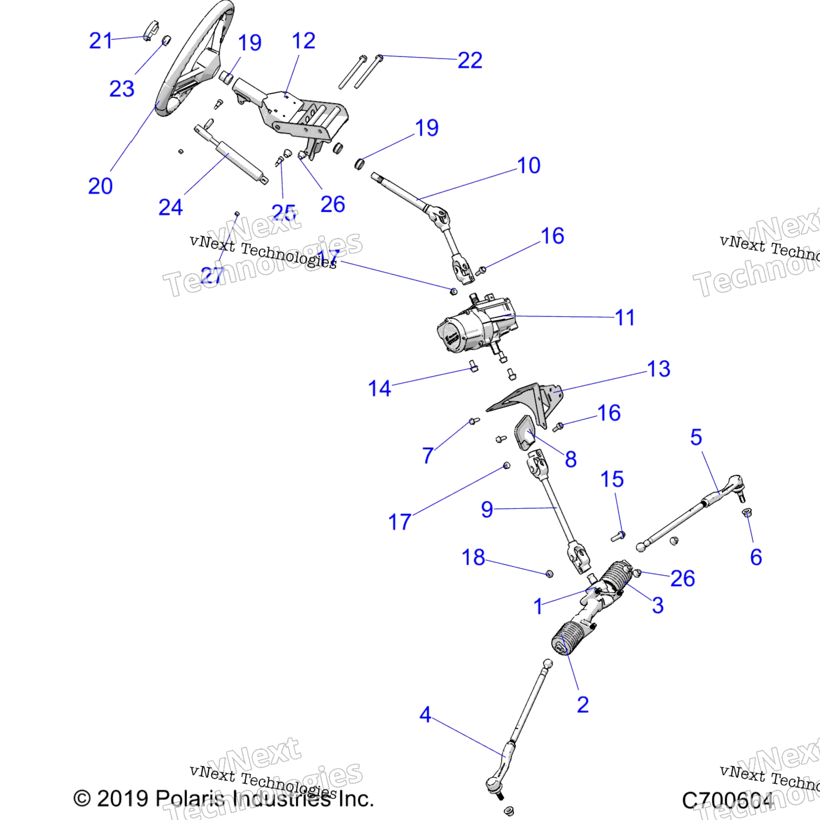Steering, рулевое управление Asm. R20tae99a1 / A7 / A9 / Am / As / Az / B1 / B7 / B9 / Bm / Bs / Bz