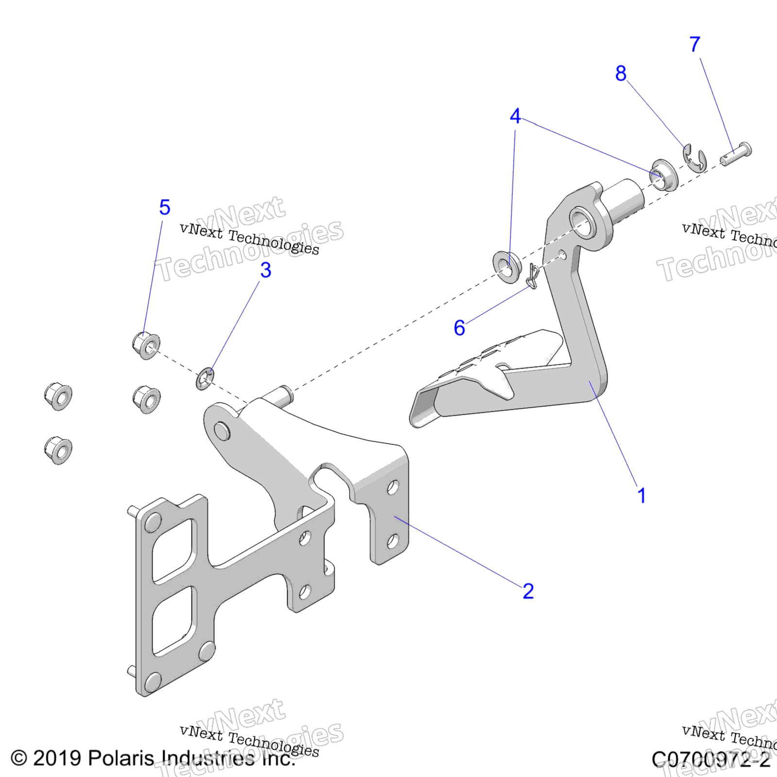 Тормоза, педаль And Master Cylinder Z20a4e99ah/Bh/Lh