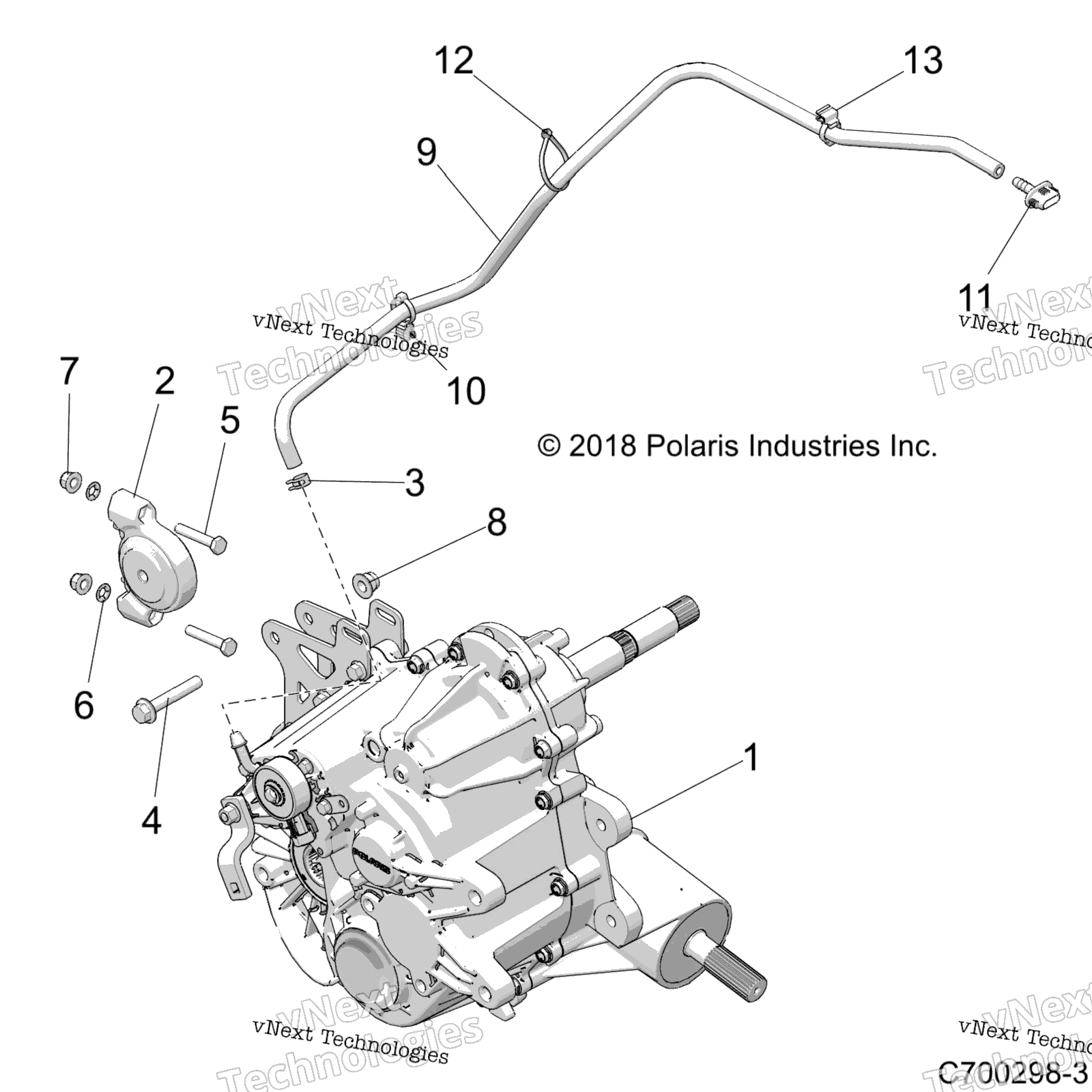 Трансмиссия, главный редуктор Mounting Z20a4e99ah/Bh/Lh
