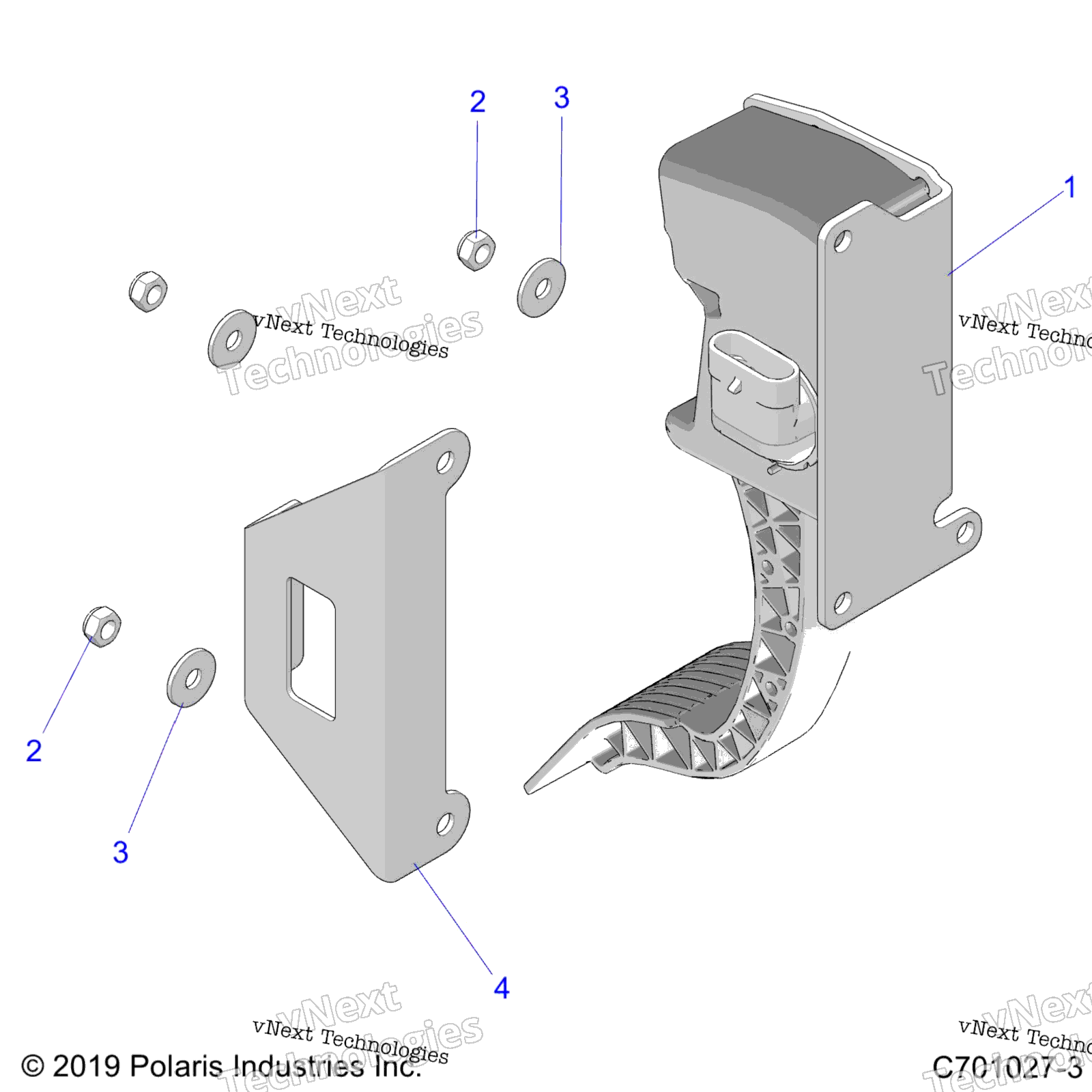Engine, Throttle Pedal Z20a4e99ah / Bh / Lh
