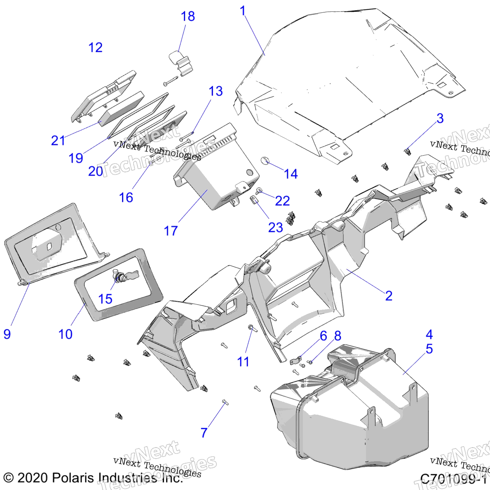 Кузов, панель приборов And Glovebox