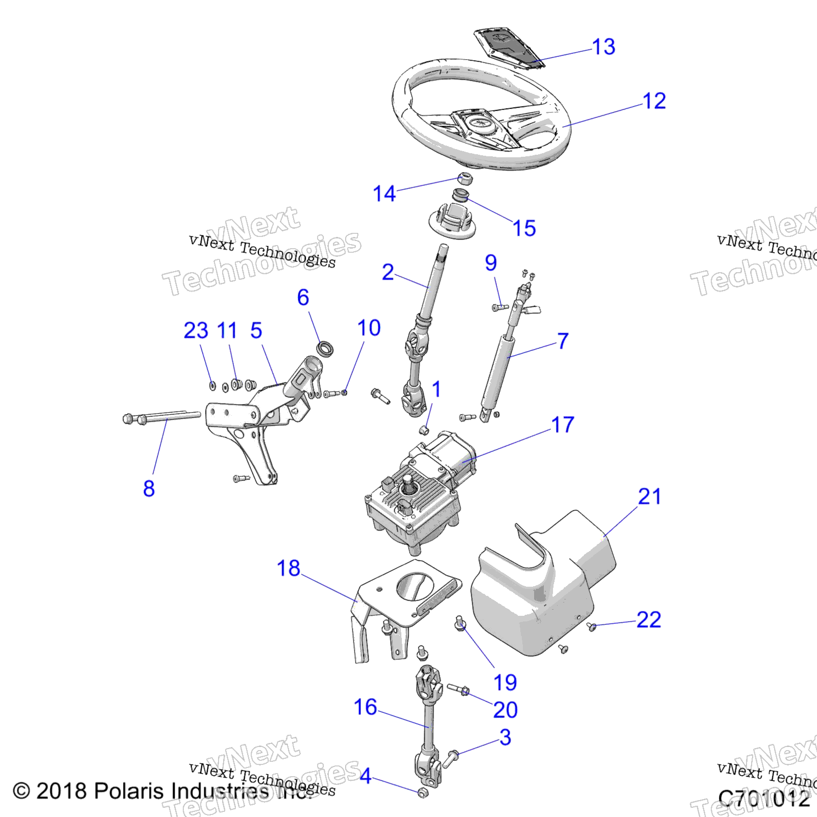 Steering, Power рулевое управление Asm. Z20ase87bh / Bw / Lw