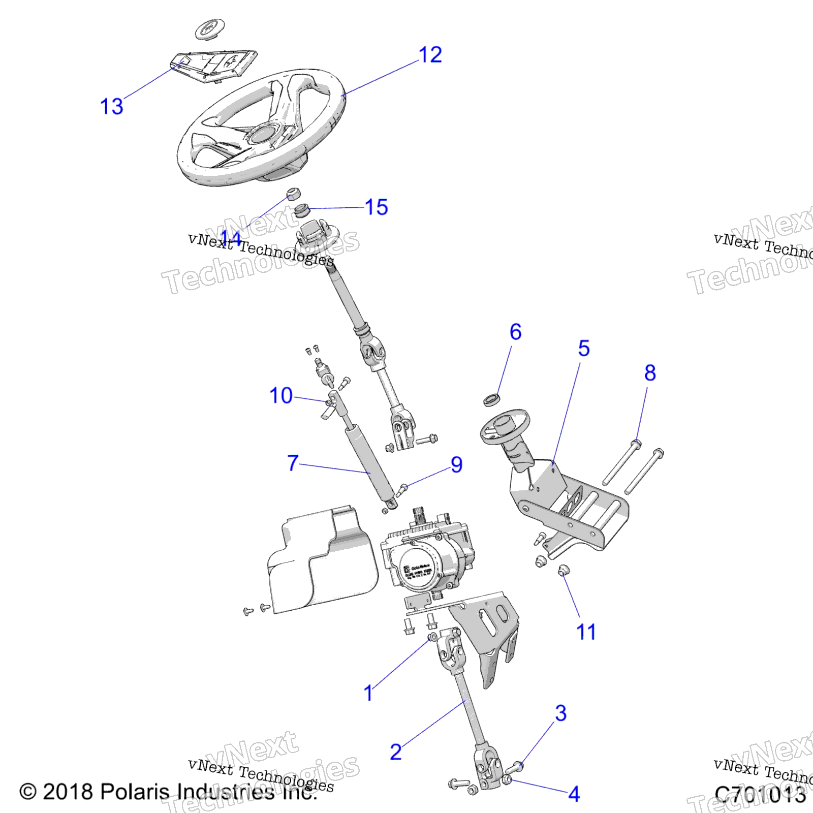 рулевой Manual узел Z20asa87b2