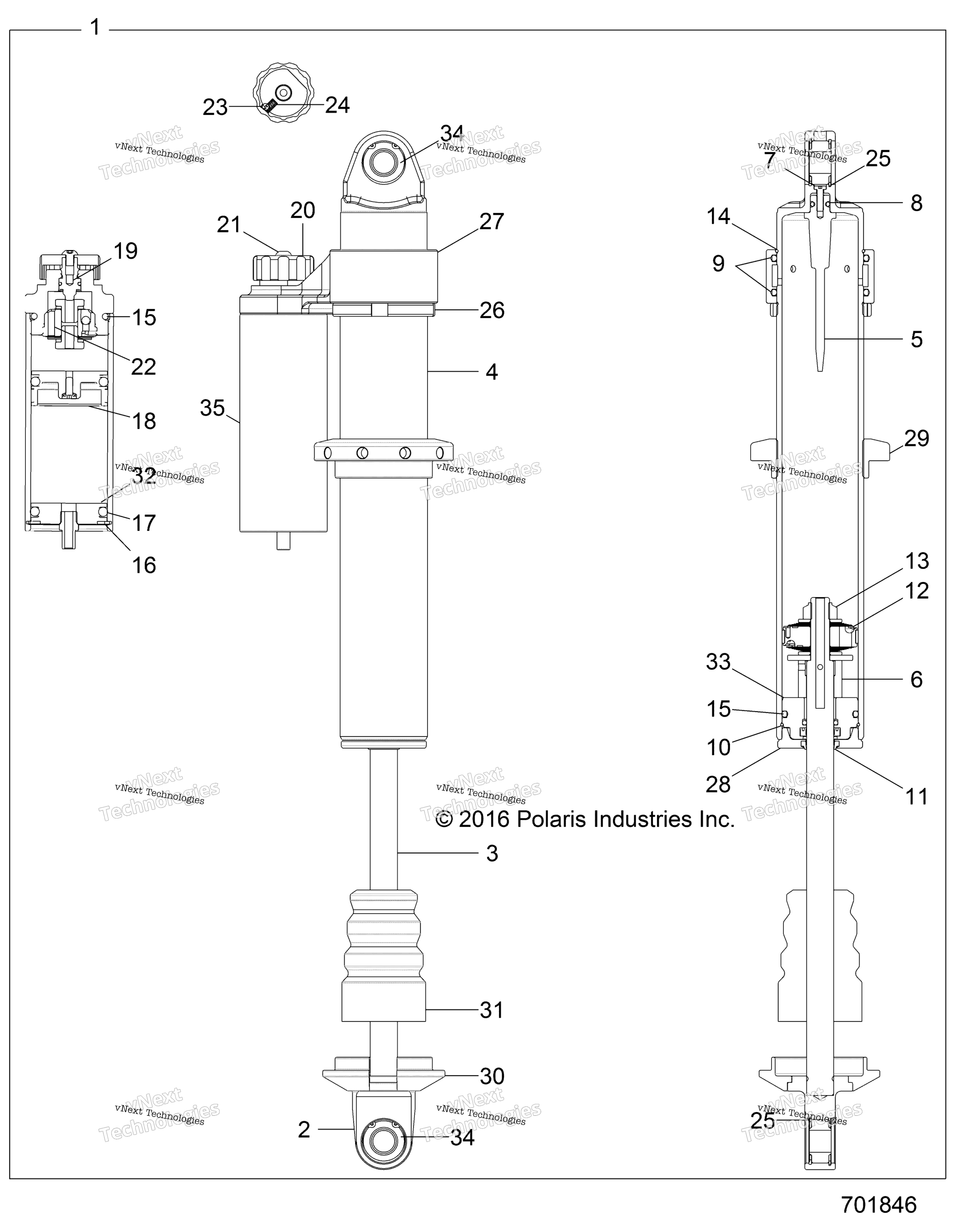 Подвеска, задний амортизатор Internals Z20ase87bh/Bw/Lw
