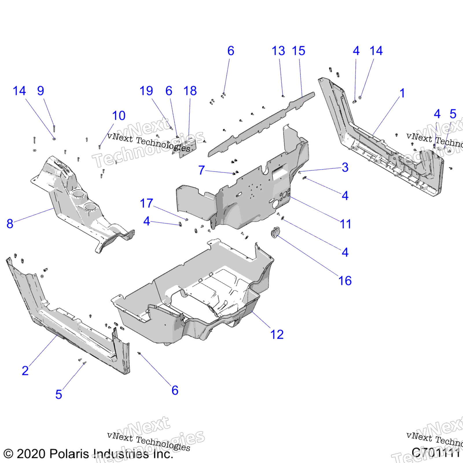 Body, Floor и Rocker Panels
