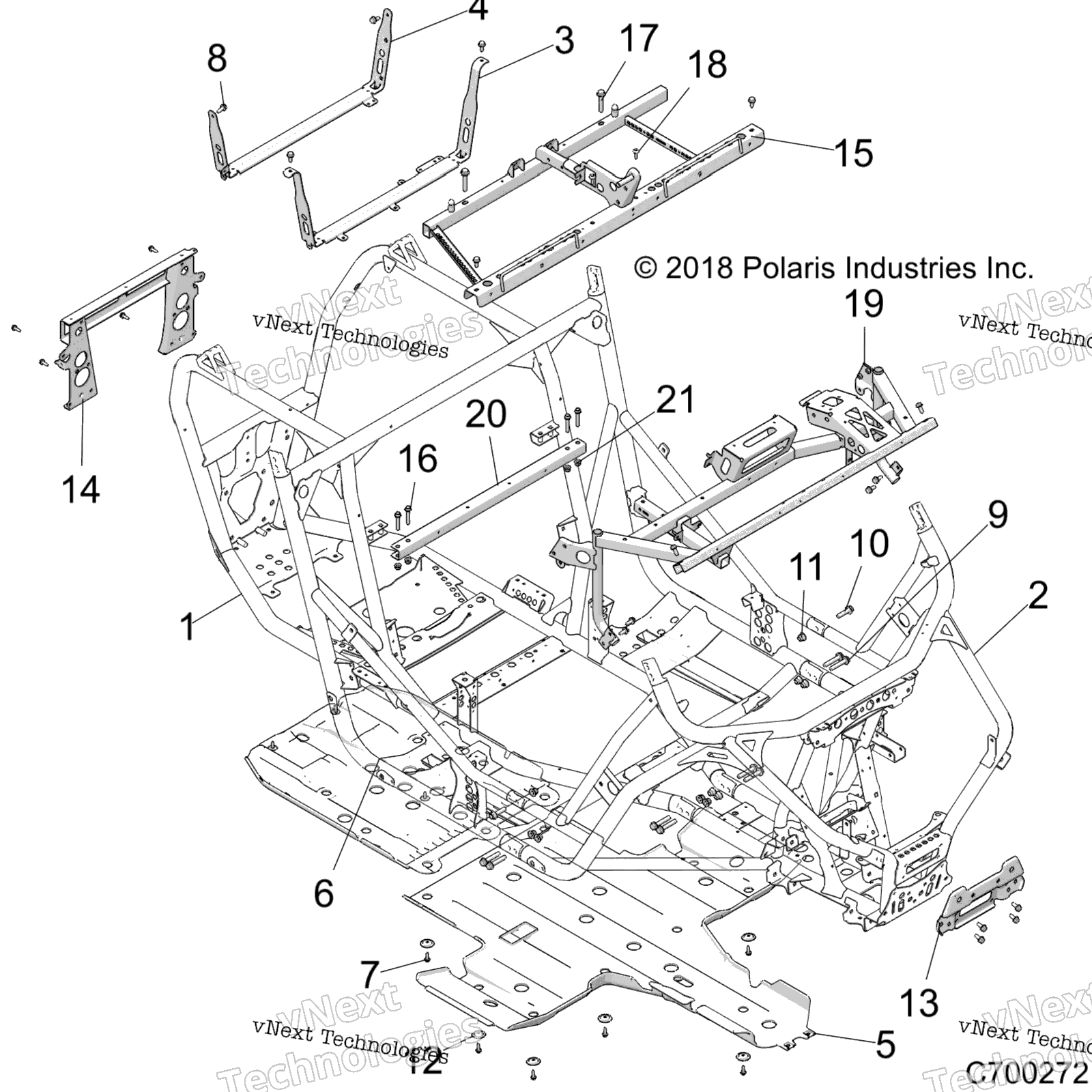 Шасси, основная рама And Skid Plates Z20nae99ac/Al/An/Bc/Bl/Bn/Ll/K99af/Ak/Bf/Bk/M99al