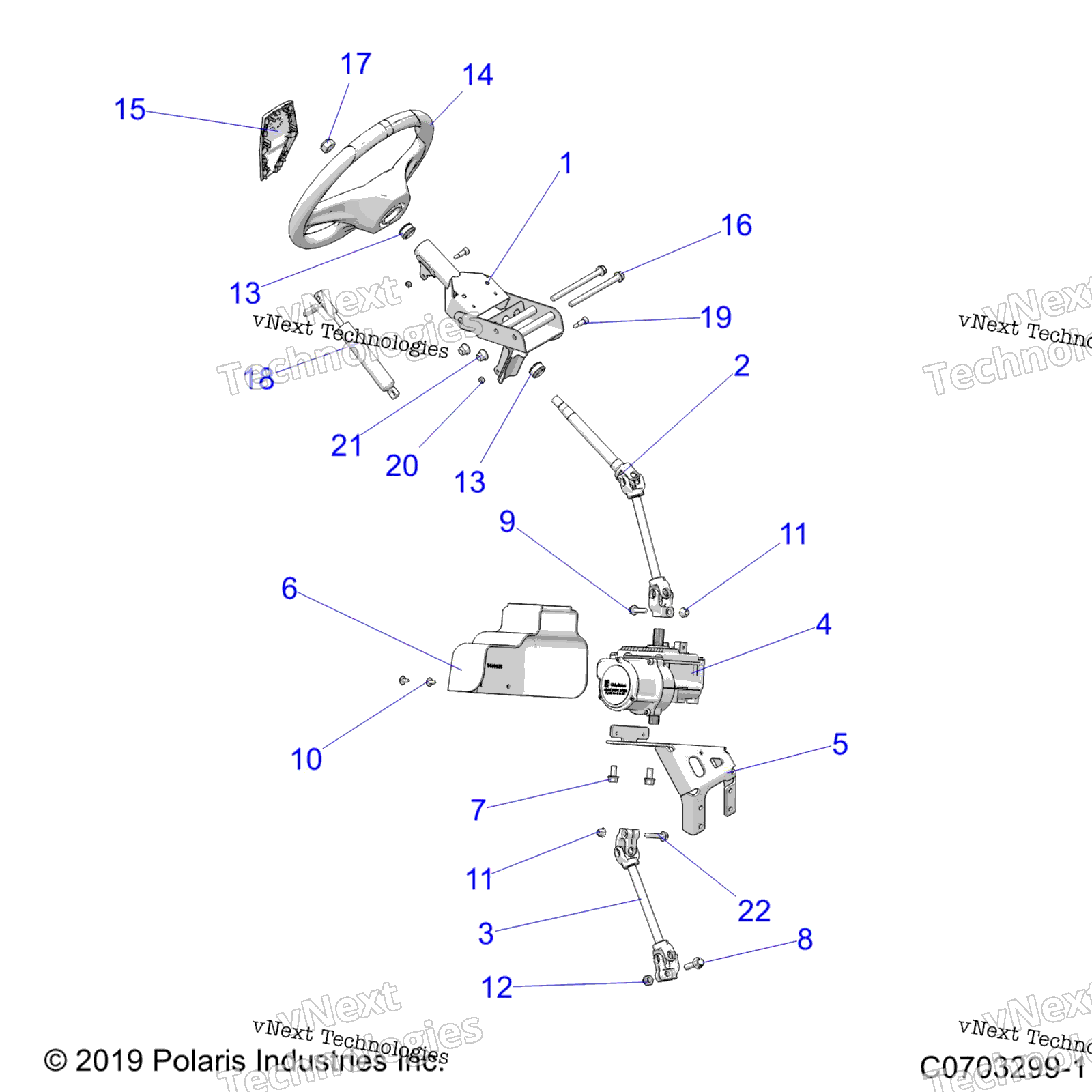 Steering, рулевое управление Asm. Z20nae92al / Ar / Bl / Br / F92al / Ar