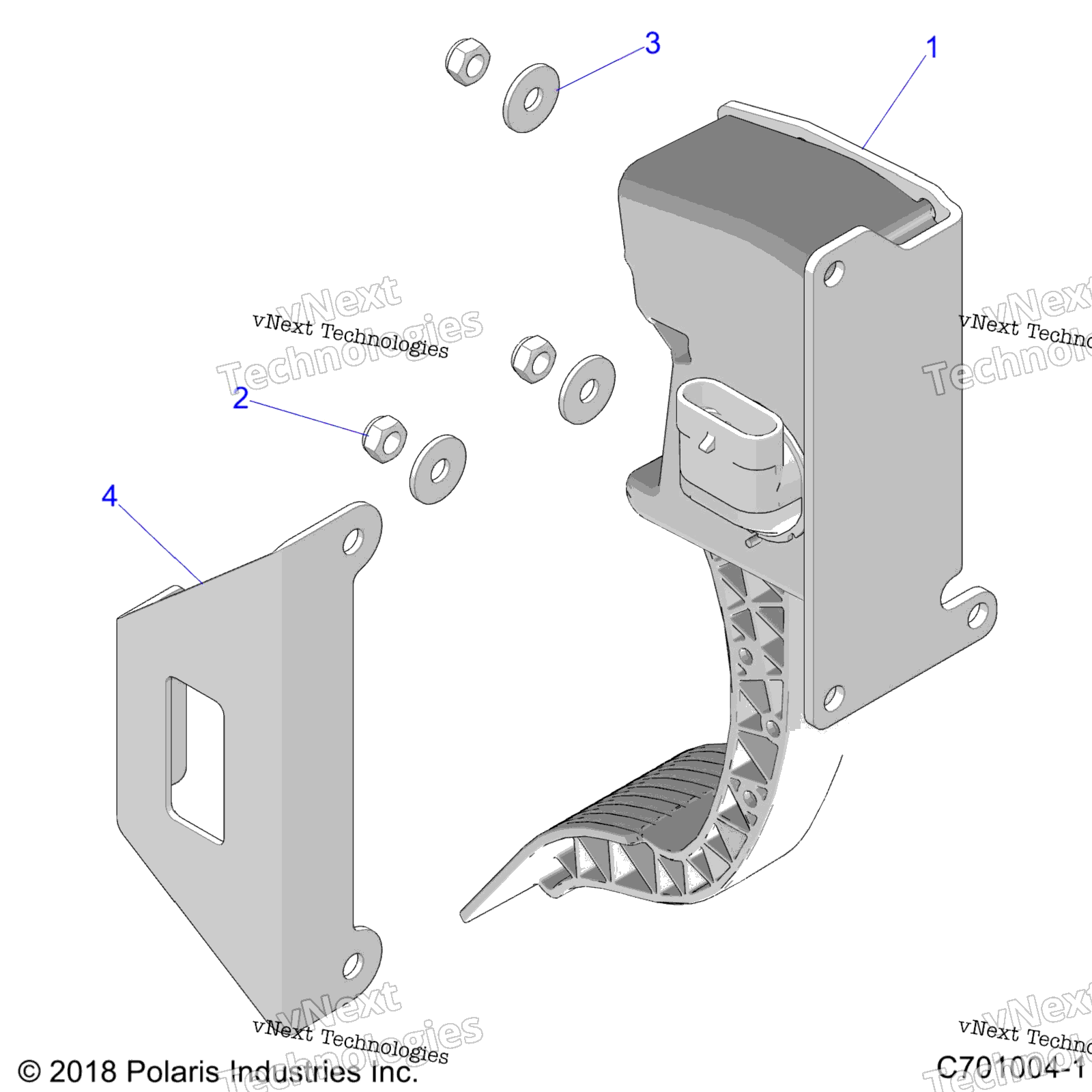 Engine, Throttle Pedal Z20nae92al / Ar / Bl / Br / F92al / Ar
