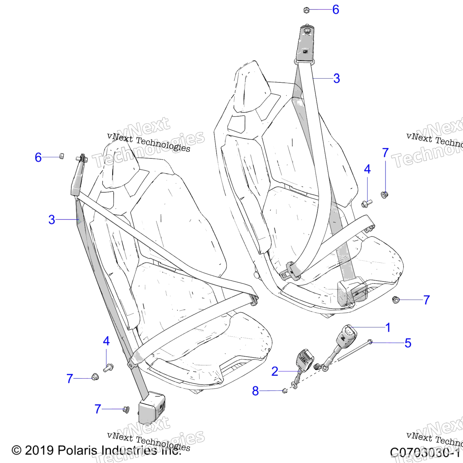 Кузов, сиденье Belt Mounting, Front, Standard Z20r4e92ah/Bh/At/Bt