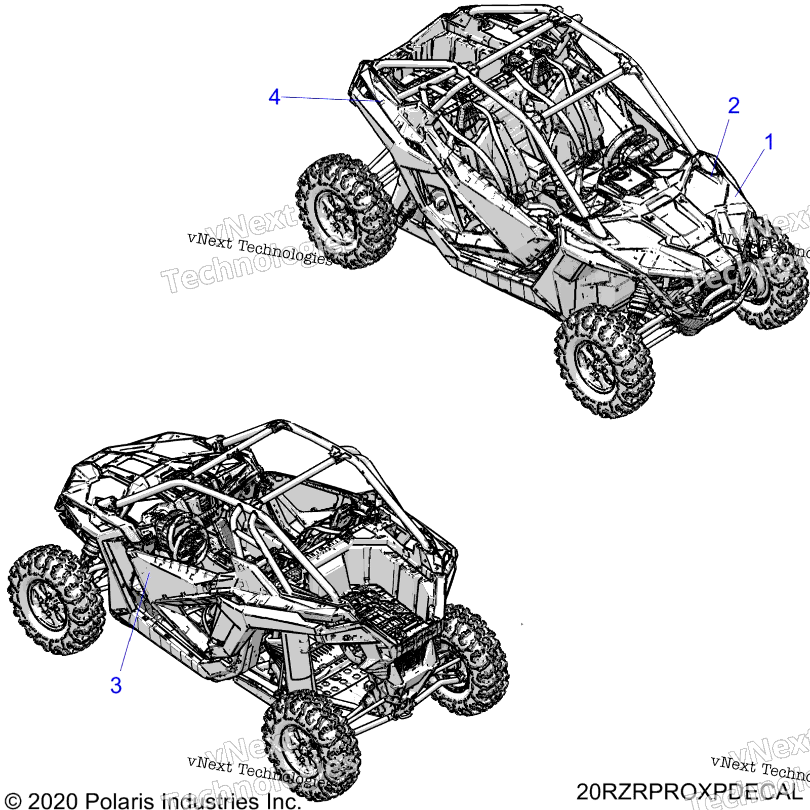 Body, Decals, Graphics Z20rac92be / Ae