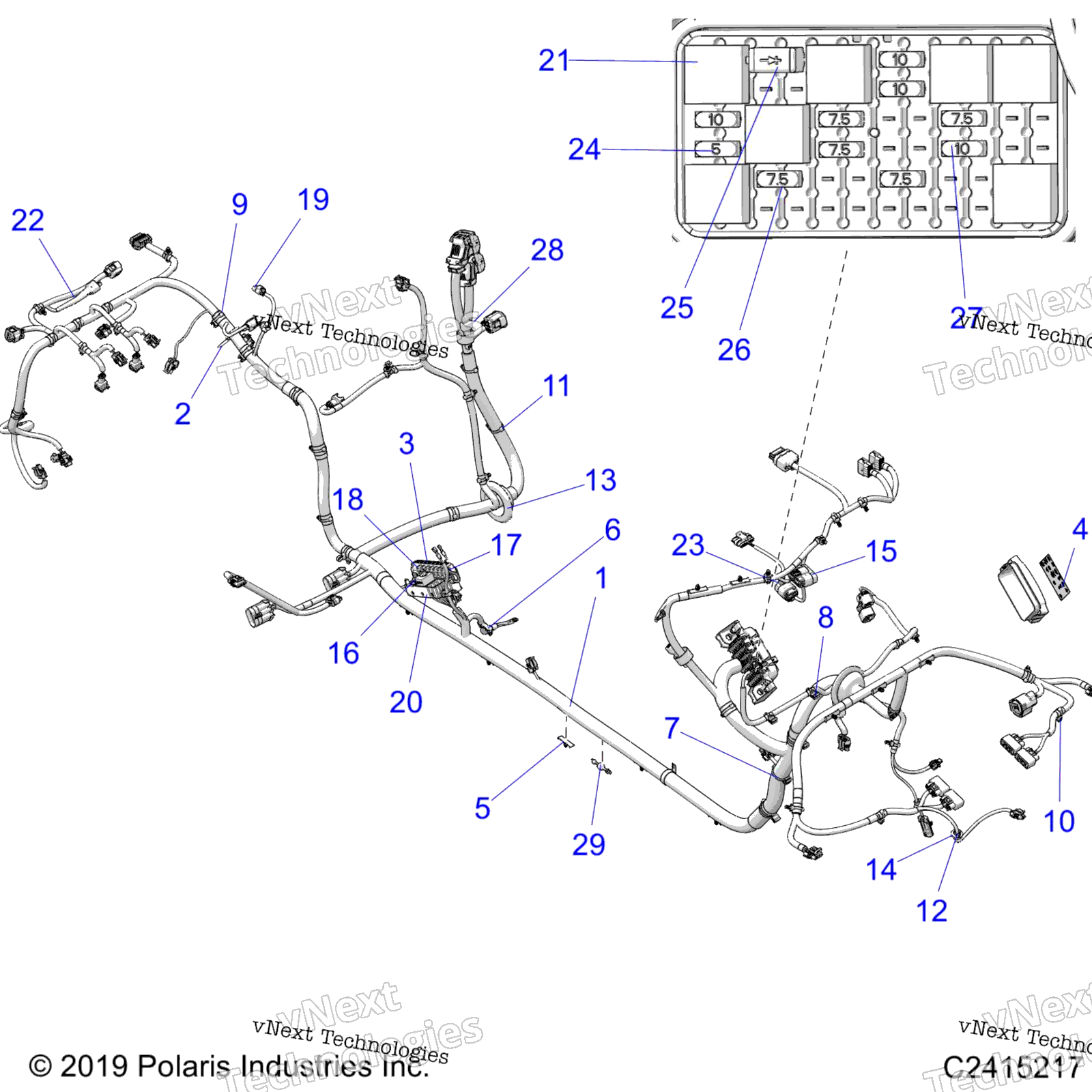 Electrical, Wire Harness, Chassis Z20rab92ac / Bc / Ak / Bk / Ar / Br / C92ac / Bc / Ar / Br / E92ah / Bh / At / Bt