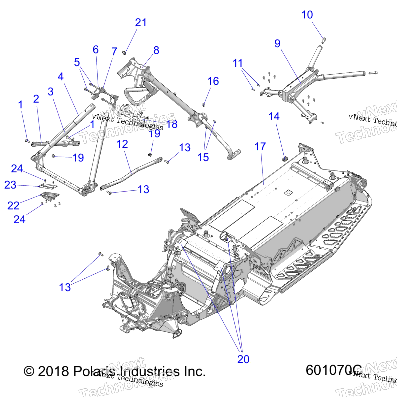 Chassis, Chassis Asm. & Over Structure All опции