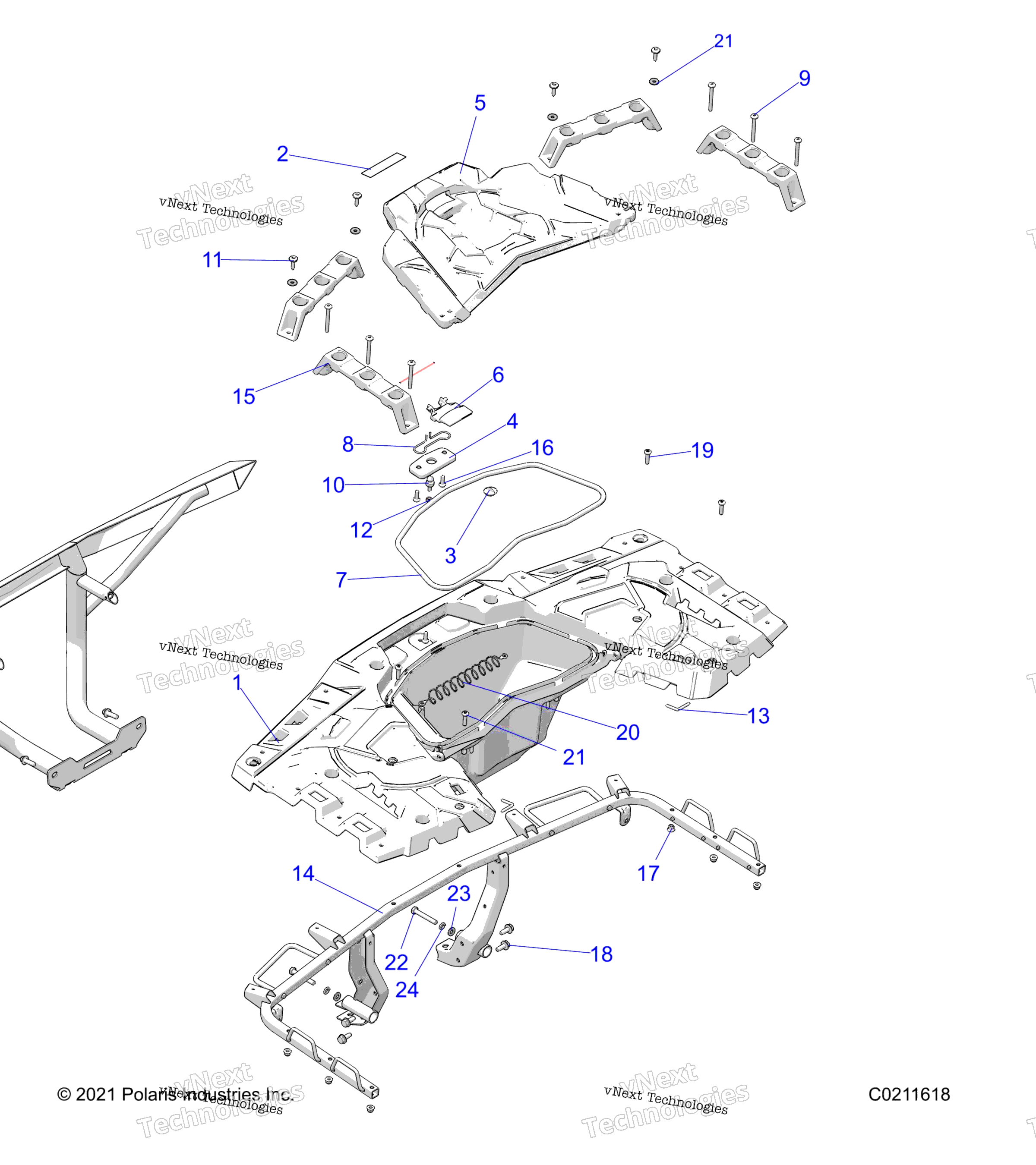 Body, задний полка A22sle95fj