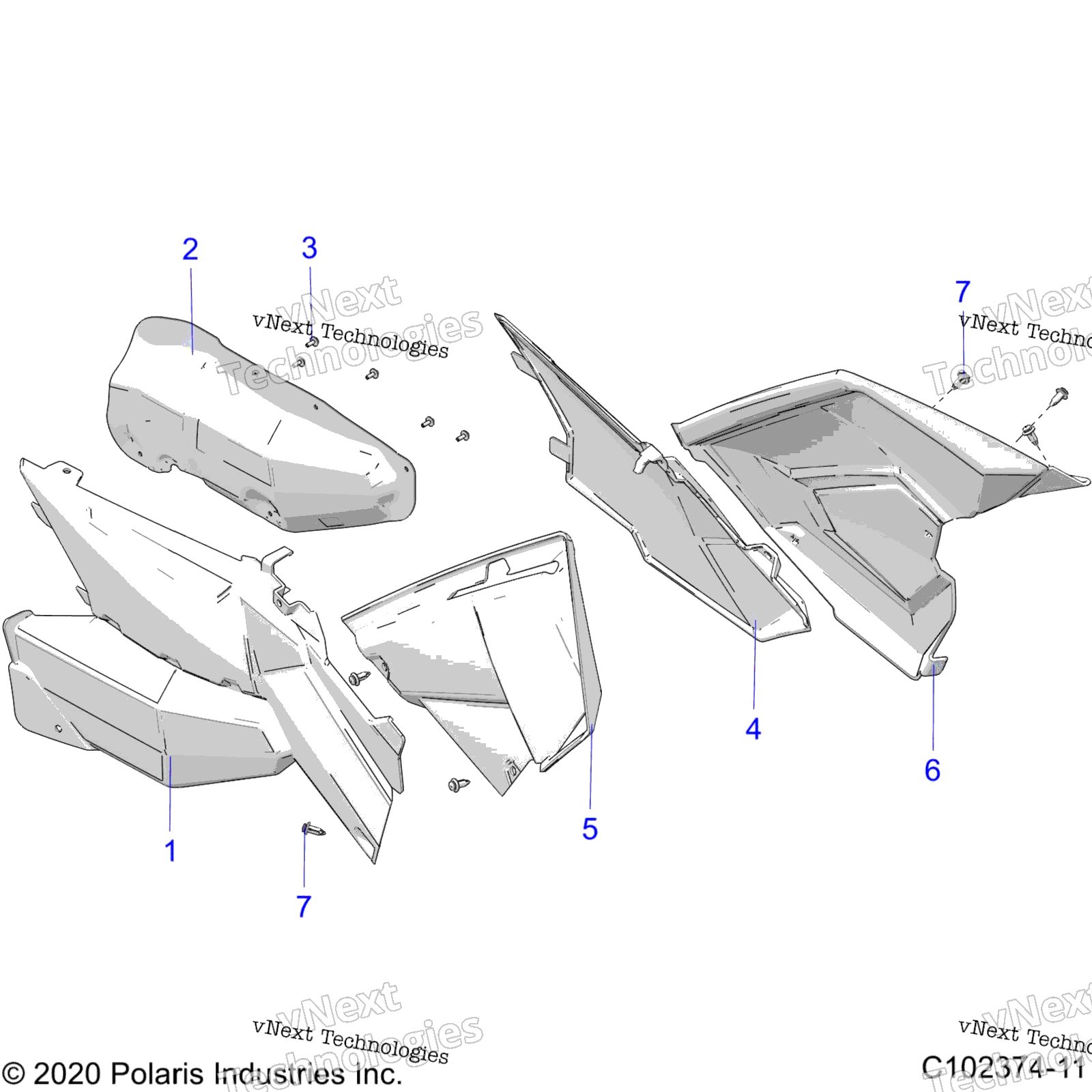 кузов Side Panels