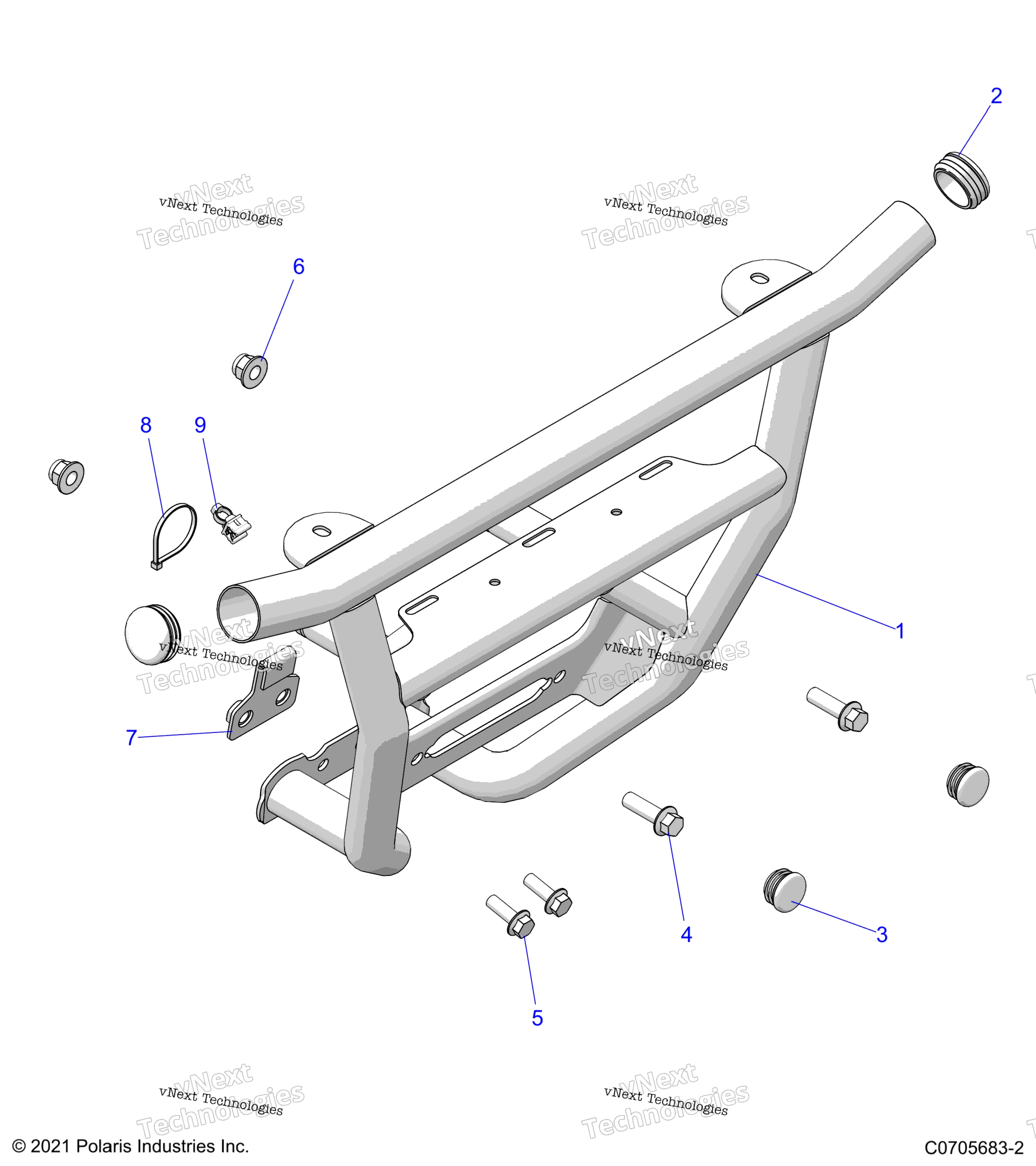 Chassis, передний Bumper