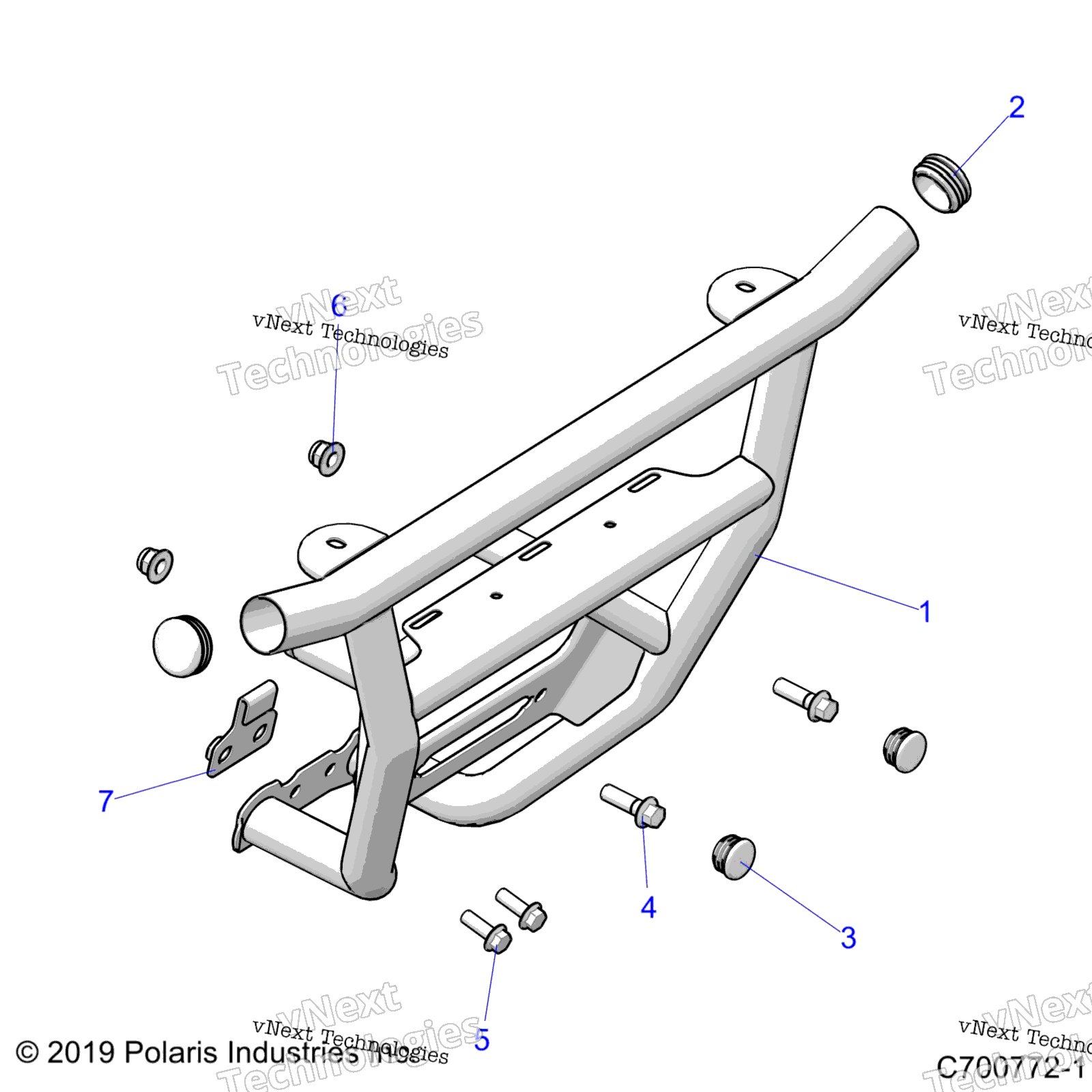 Chassis, передний Bumper