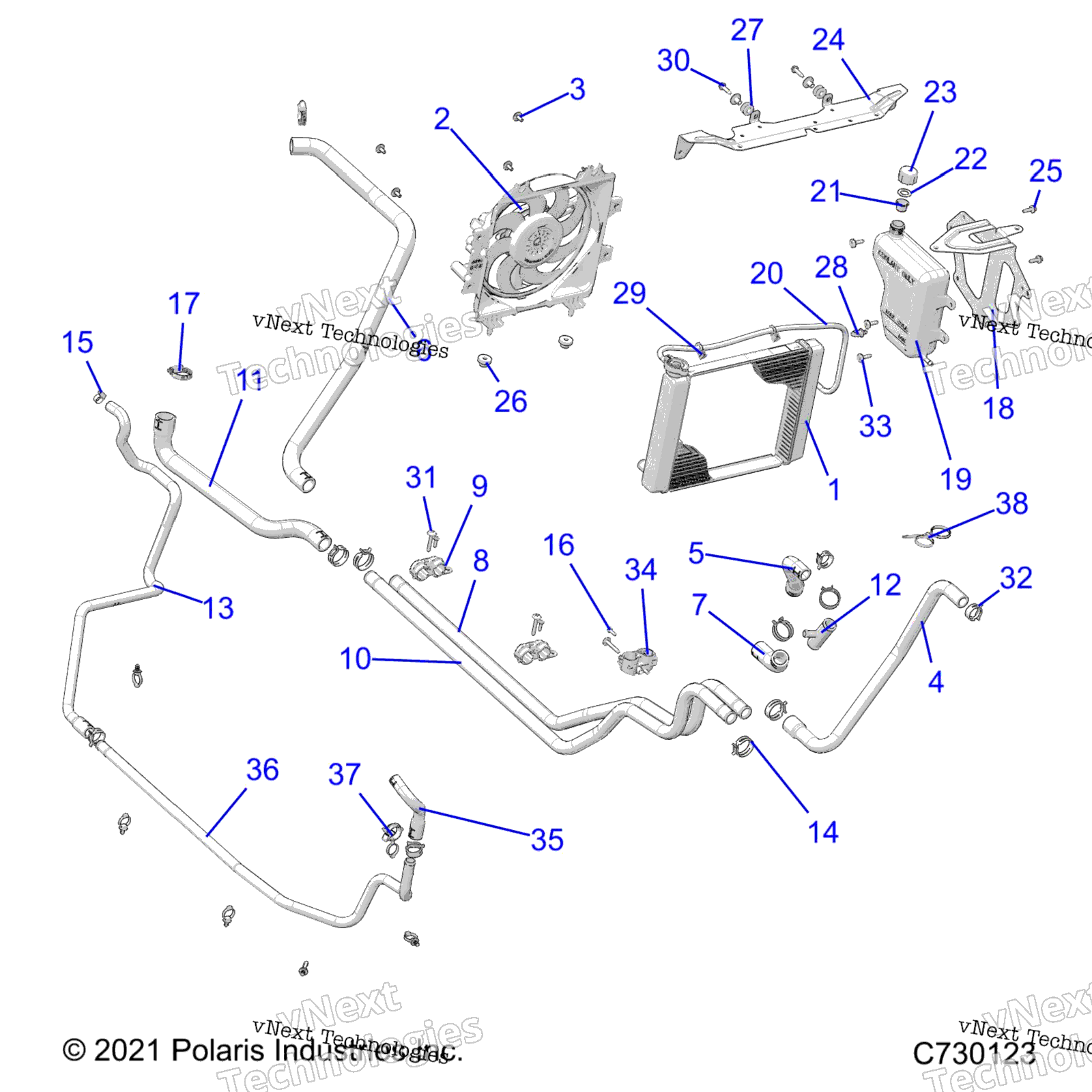 Engine, Cooling, подогрев Prep система R22mas57ck