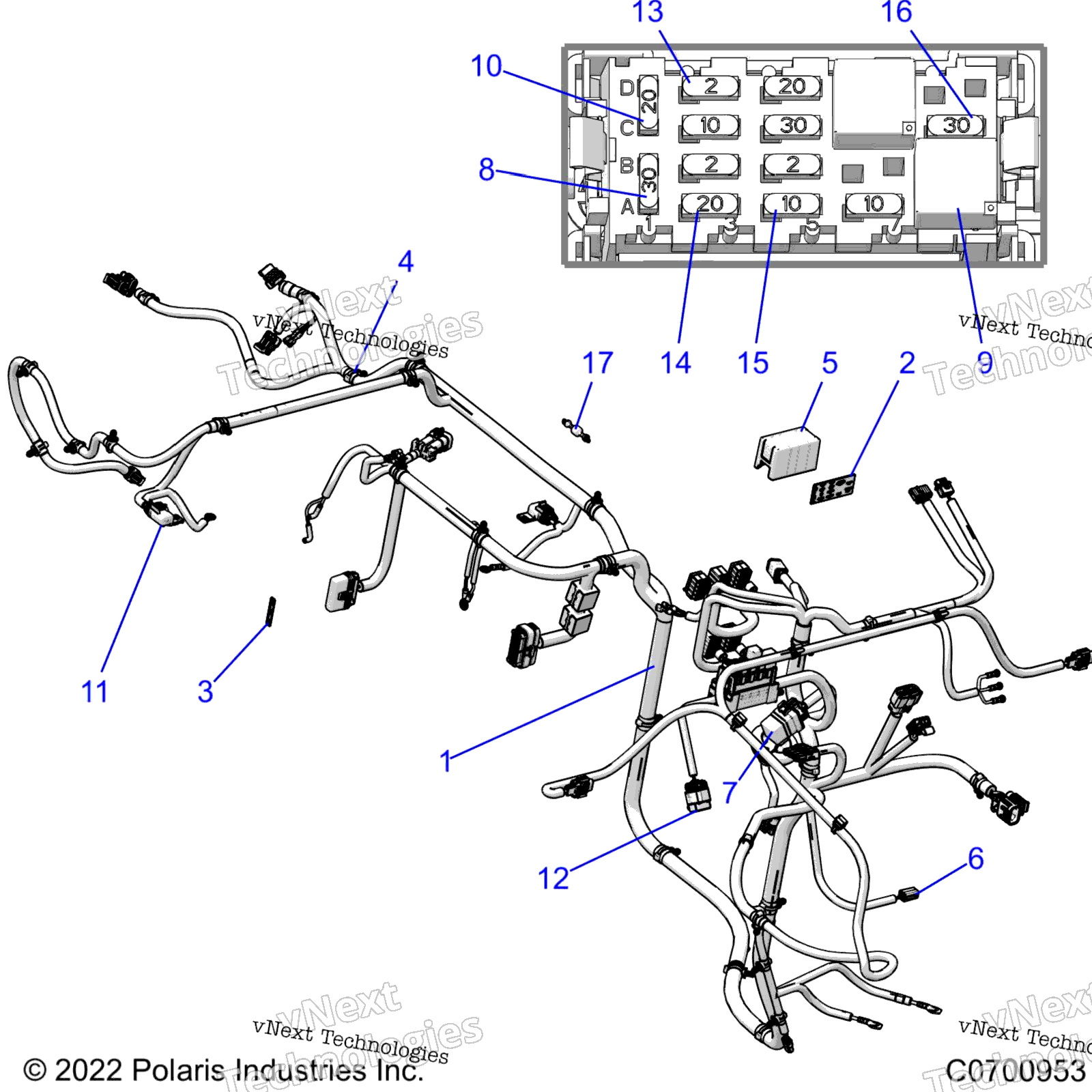 Electrical, провод Harnesses, Chassis