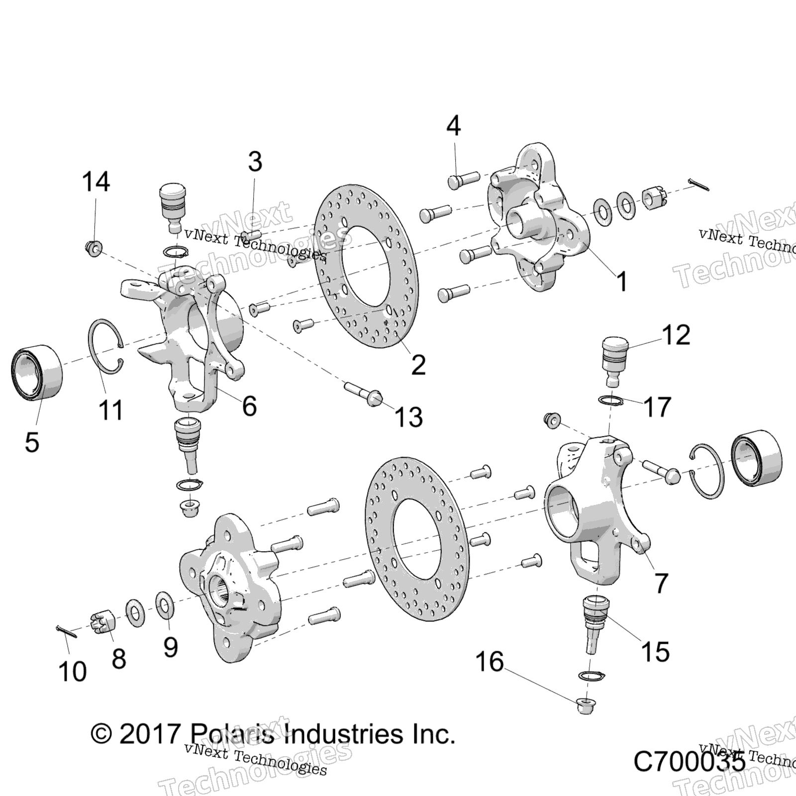 Подвеска, передняя Hub R22rrs99c9/Ck/Cm/F9/Fm/Ef9/Efm
