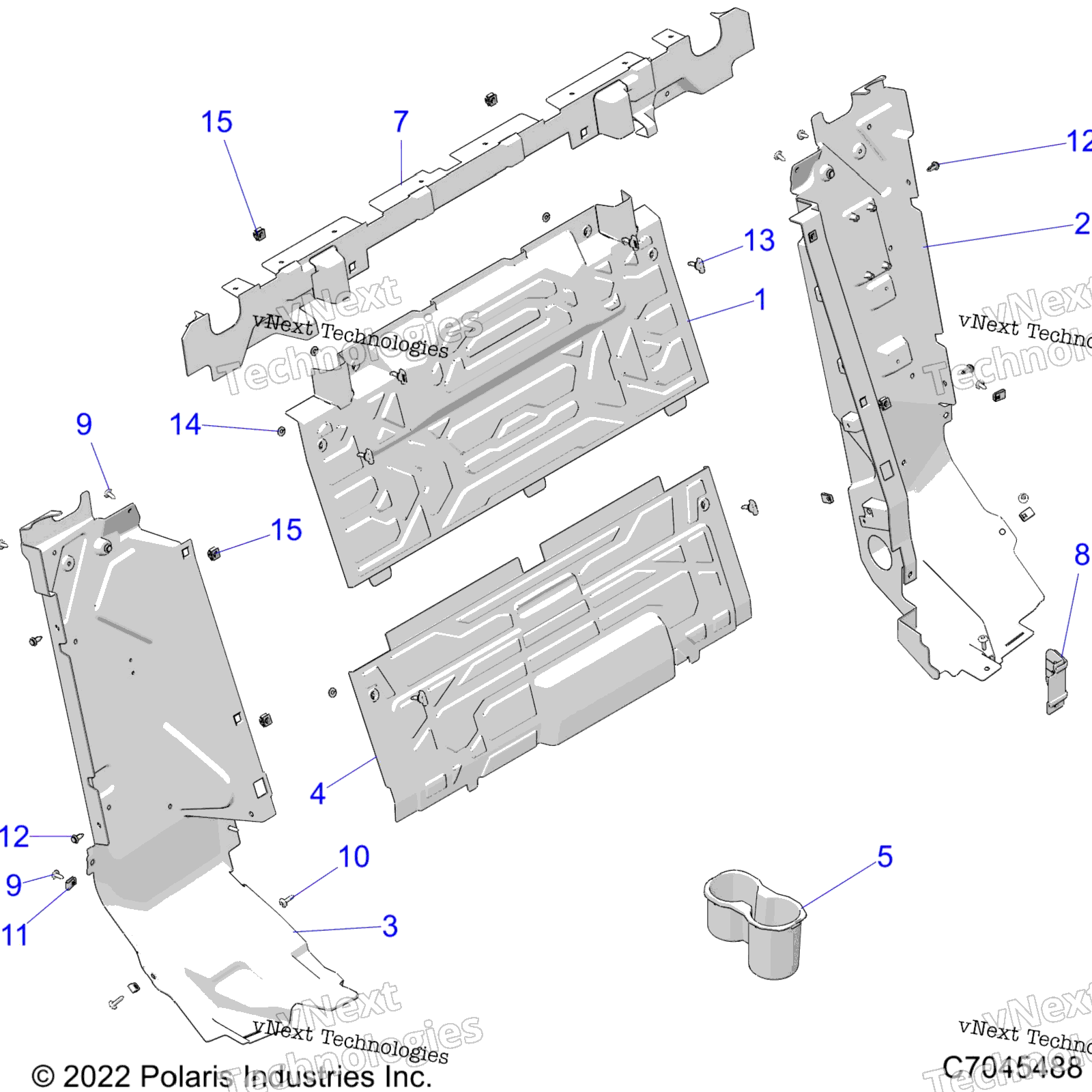 Body, задний Closeoff