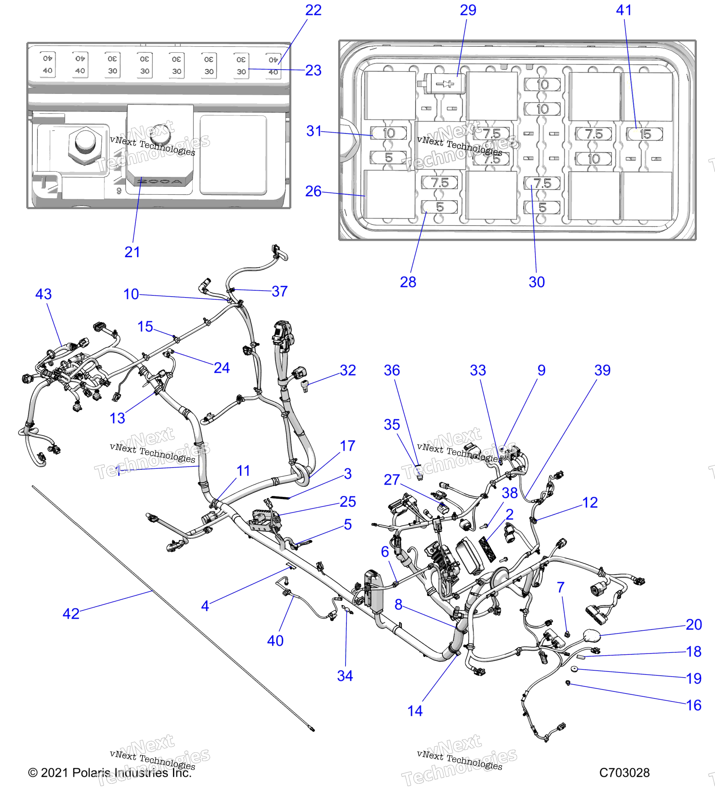 Electrical, провод Harness, Chassis, Ultimate Le