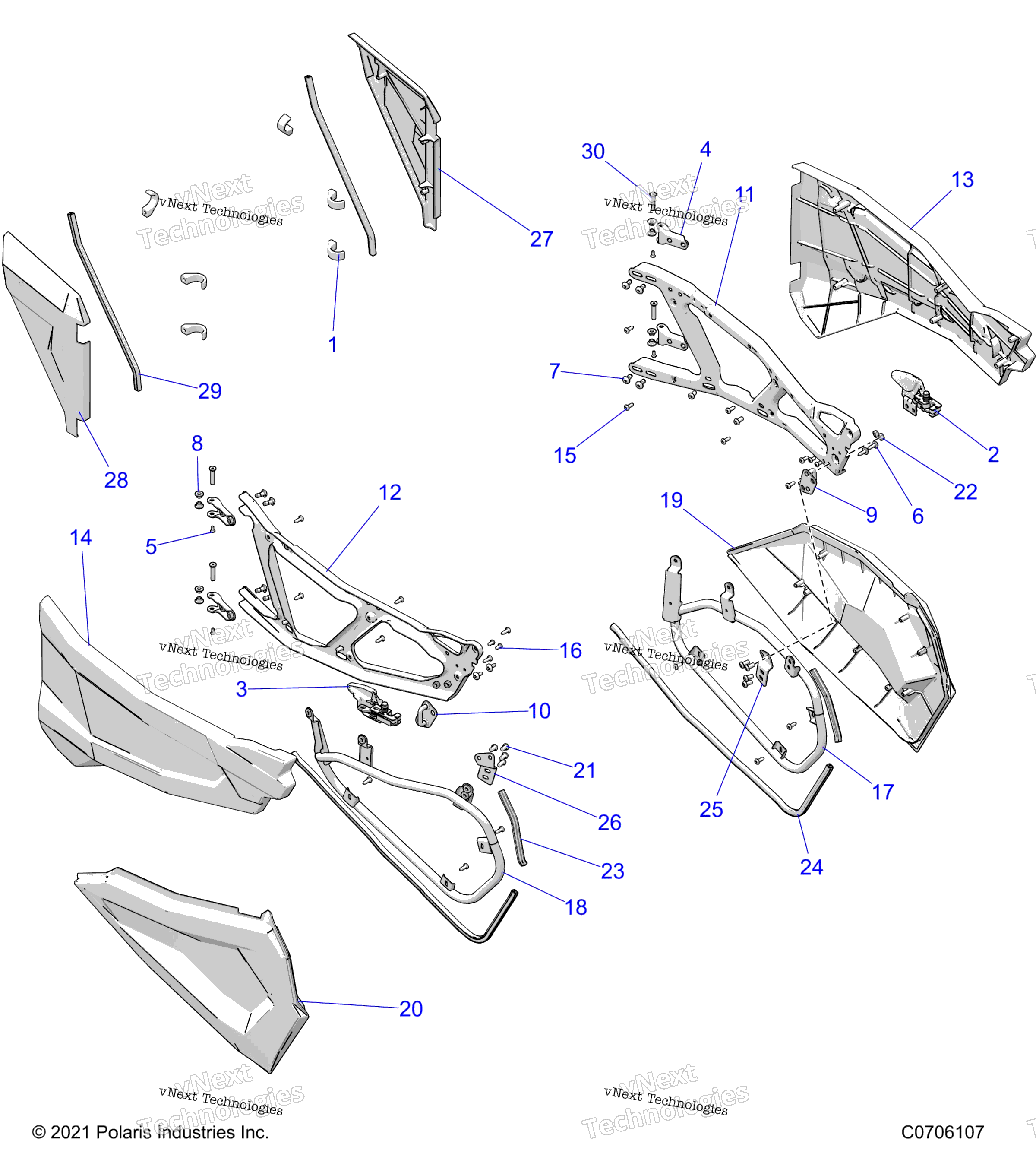 Body, Doors, передний
