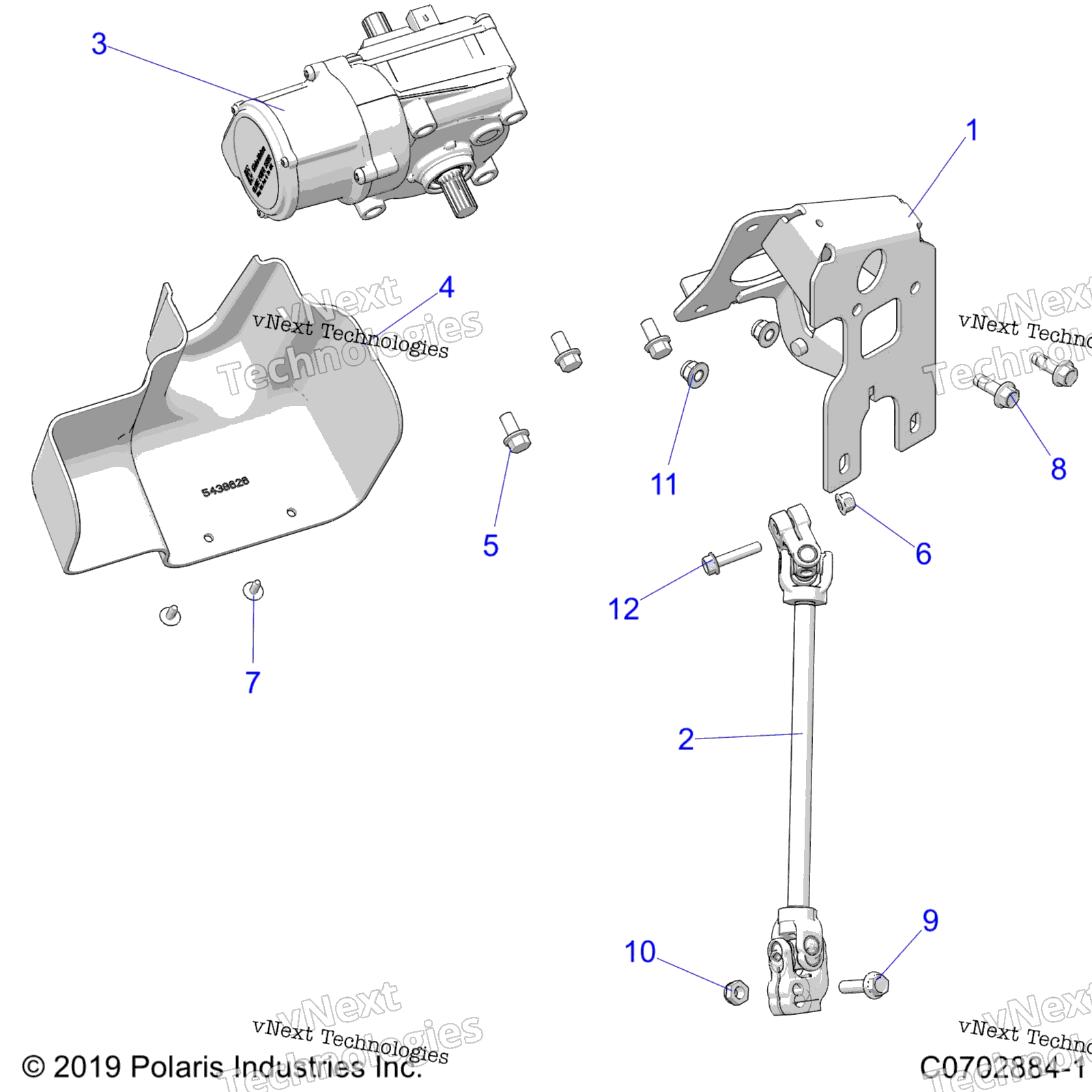Steering, нижний