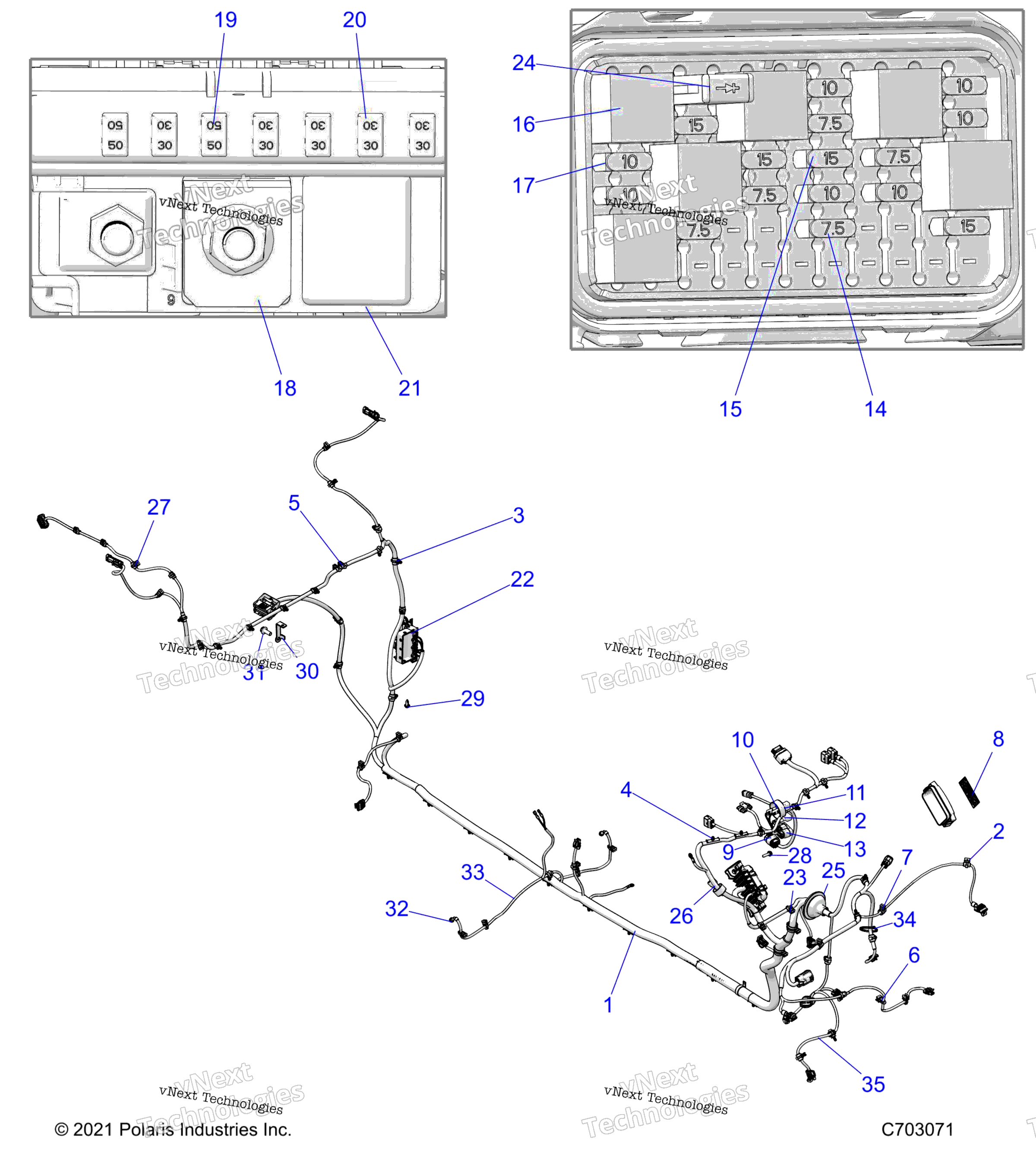 Electrical, провод Harness, Chassis, Standard