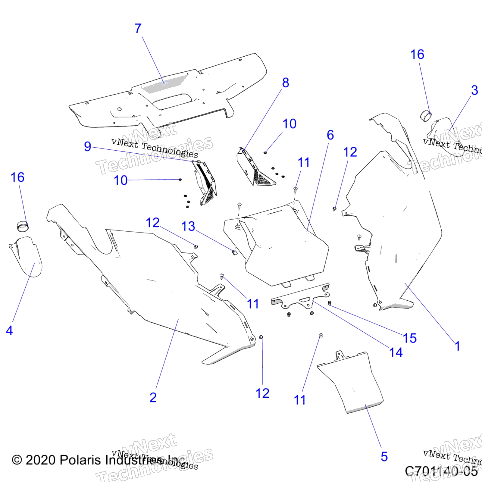 Body, Hood Z22rml2kal / Ap / Bk / Bl / Bp / Bt