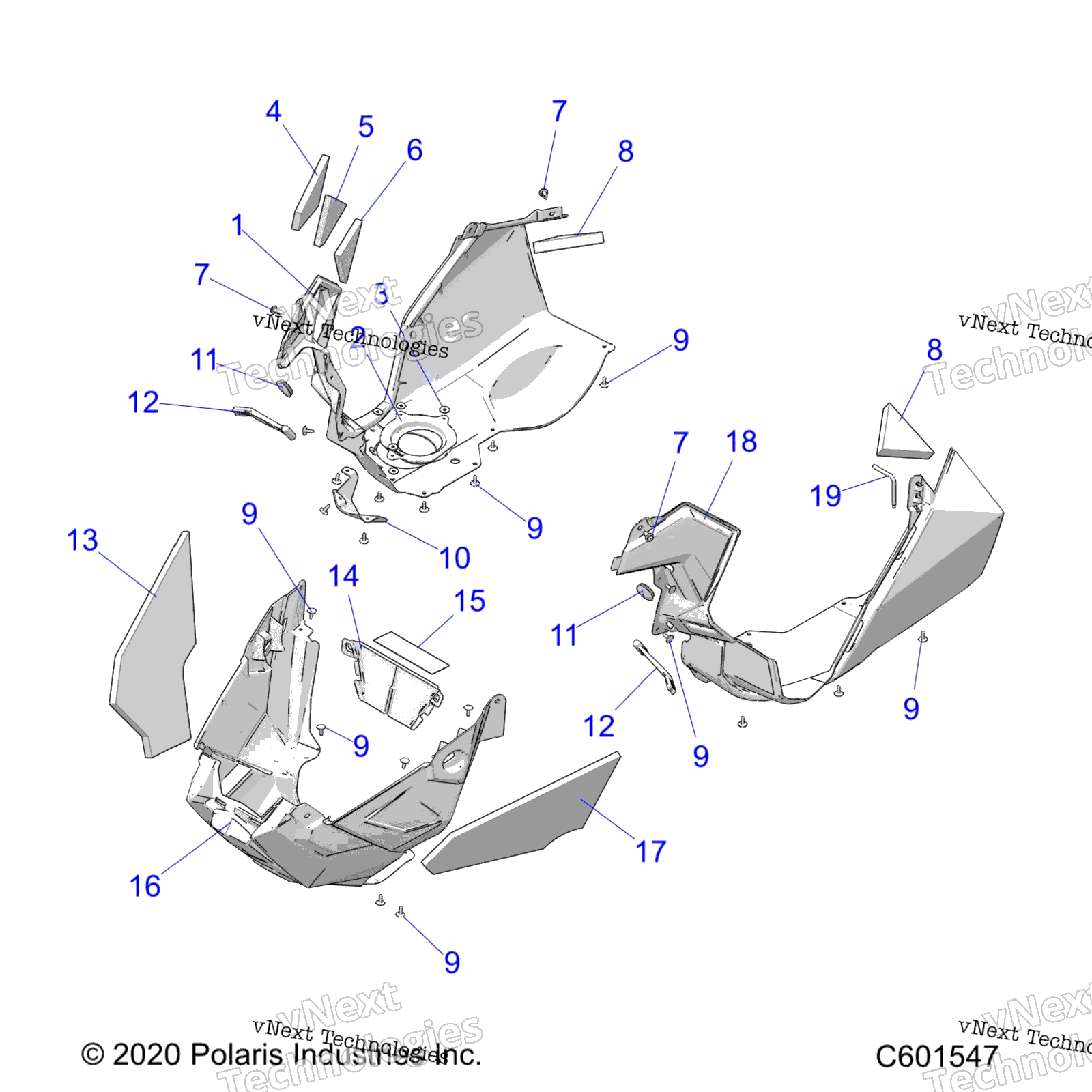 Body, Fenders и Nosepan Asm. S22ede8rs / Efe8rs All Options