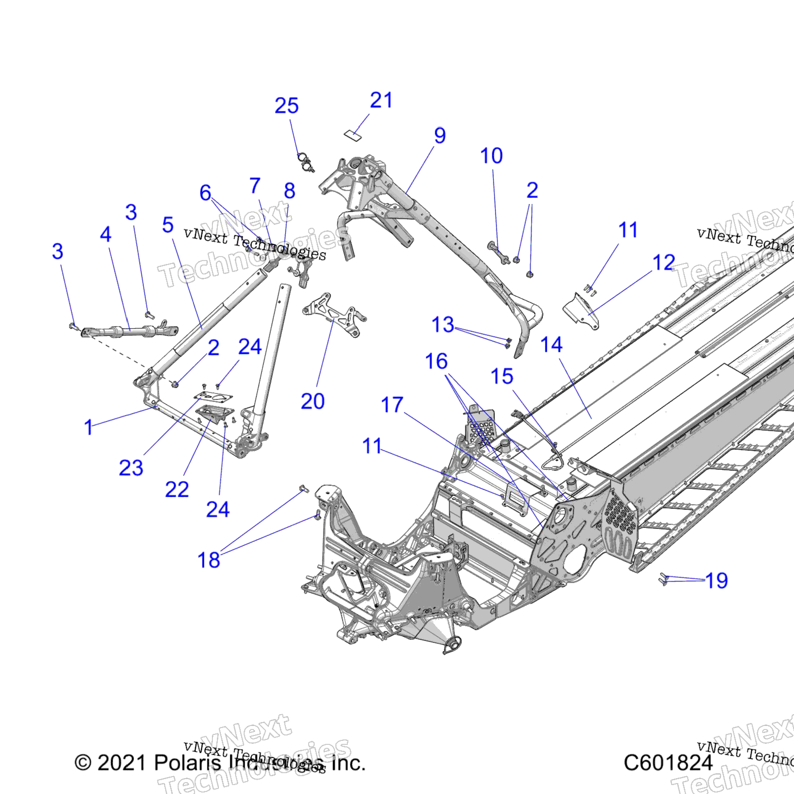 Chassis, Chassis Asm. & Over Structure All опции