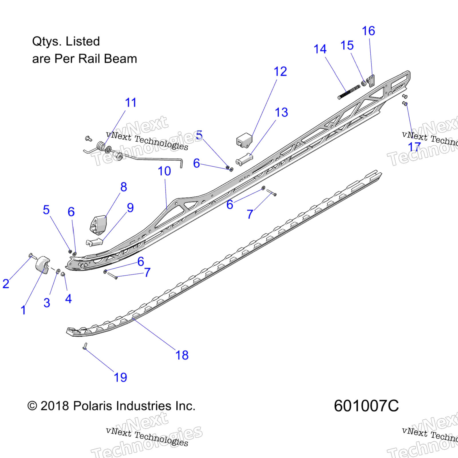 Suspension, Rail крепление All Options
