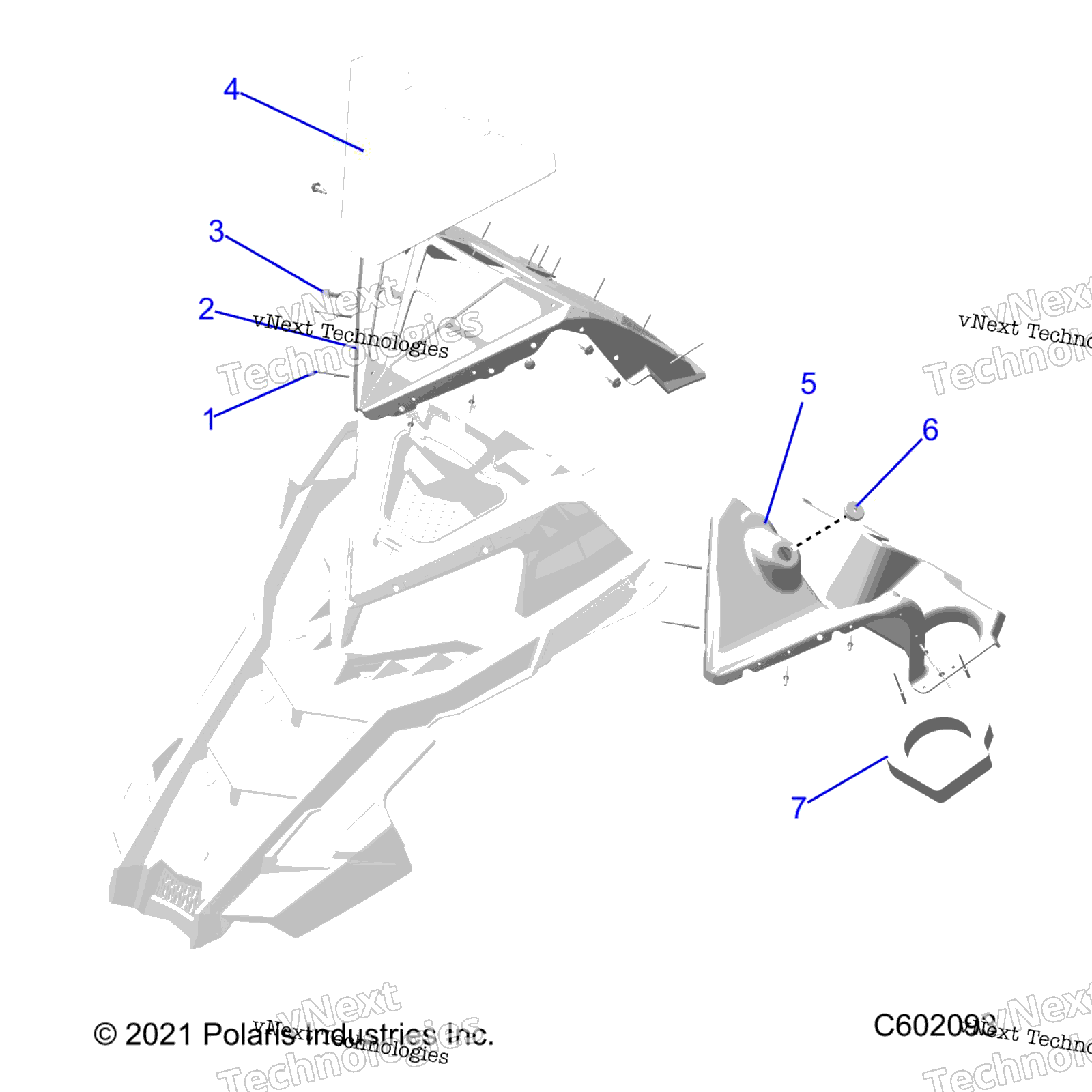Body, Hood, Plenum Asm. S22mdx6dsa / 6Dea