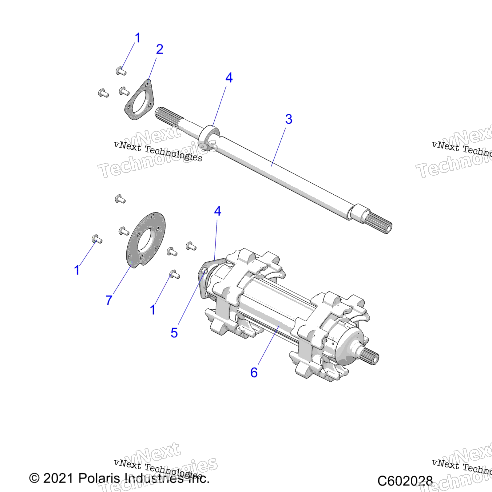 Привод Train, Jackshaft & Driveshaft All Options