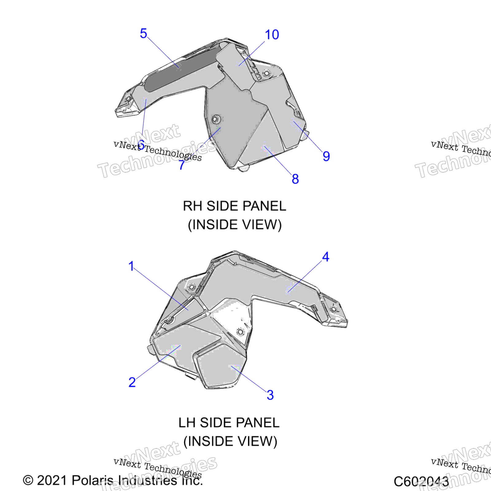 Body, Side панель Foam / Fabric All Options
