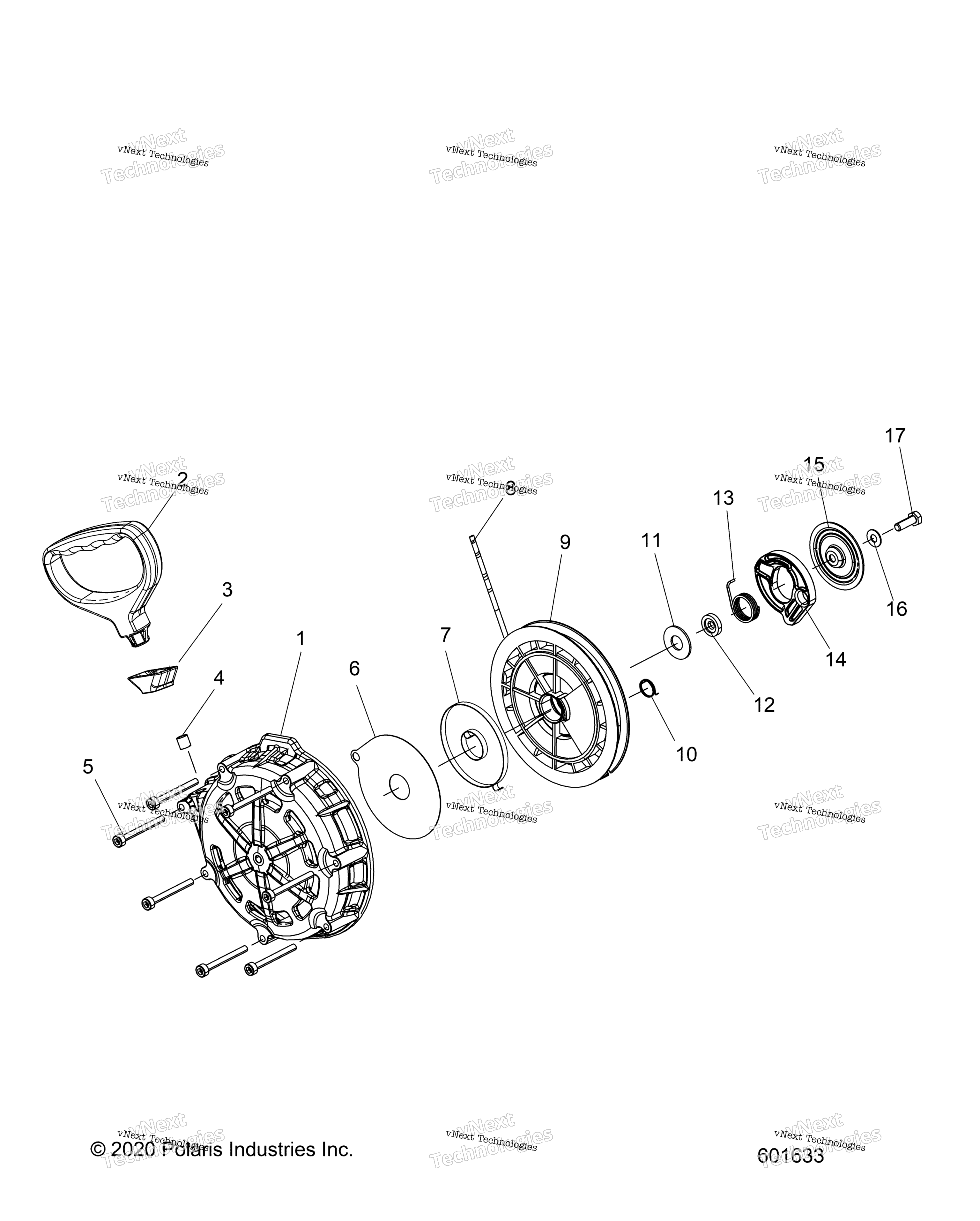 Engine, Recoil стартер All Options