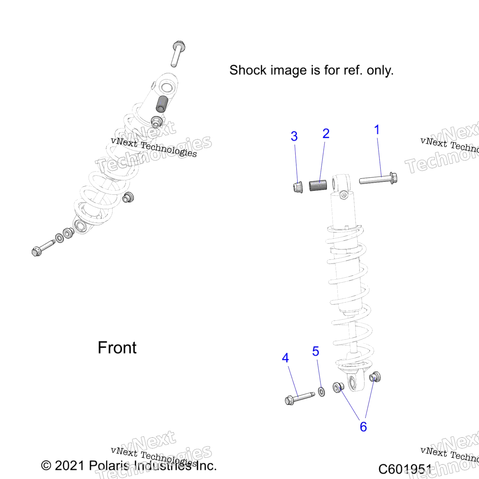 Suspension, Ifs Shocks Mntg. All опции (C601951