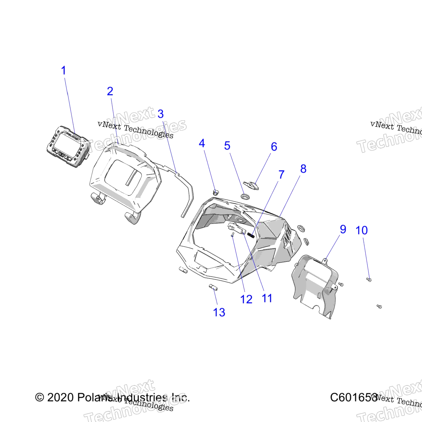 Body, Hood крышка Asm., Std. Gauge All Options